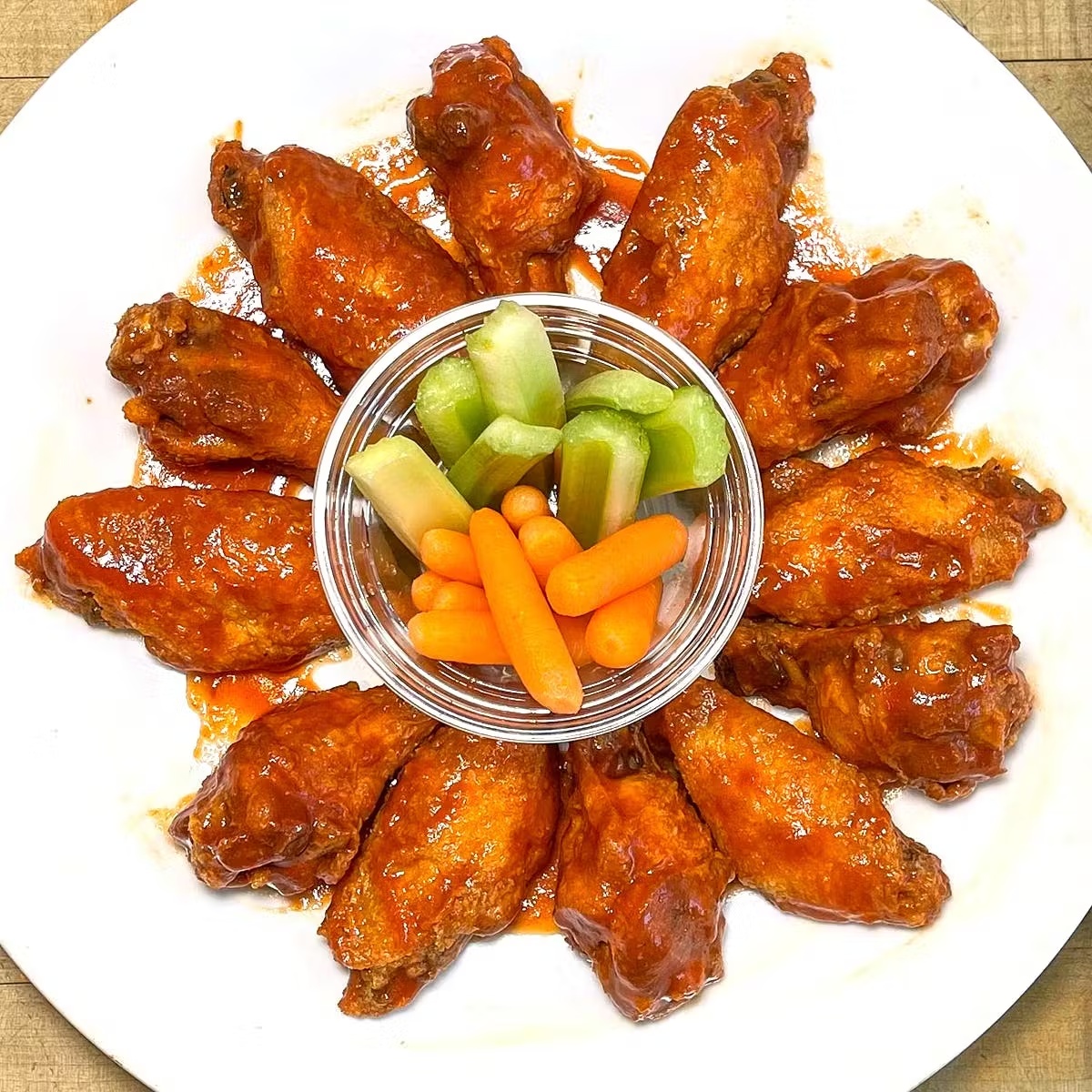 Mild Buffalo Chicken Wings - 25 Pack