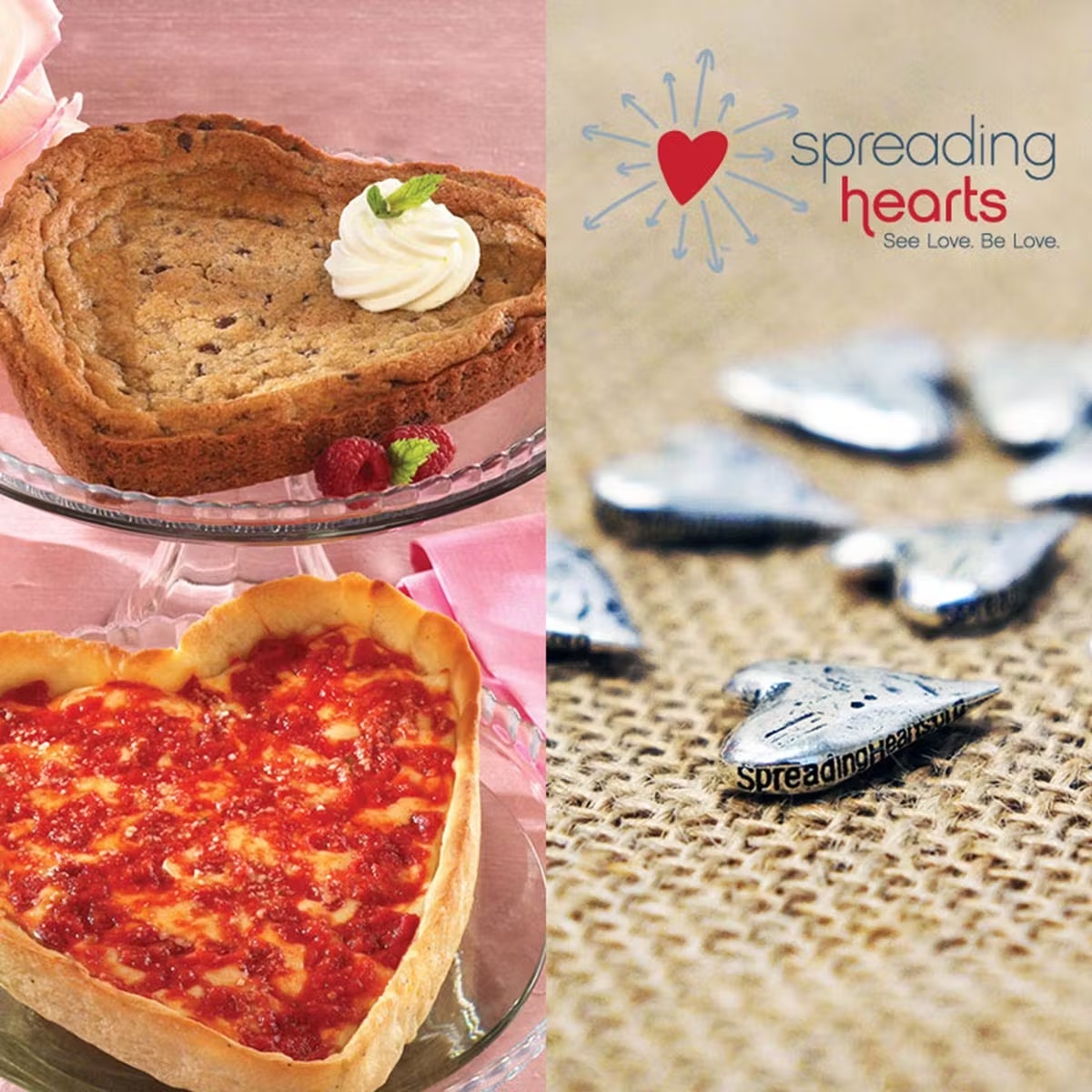 Spreading Hearts Charity Pizza Pack
