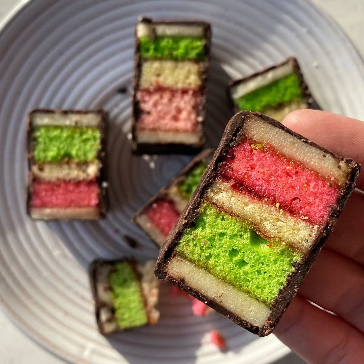 Rainbow Cookies - 1 lb.