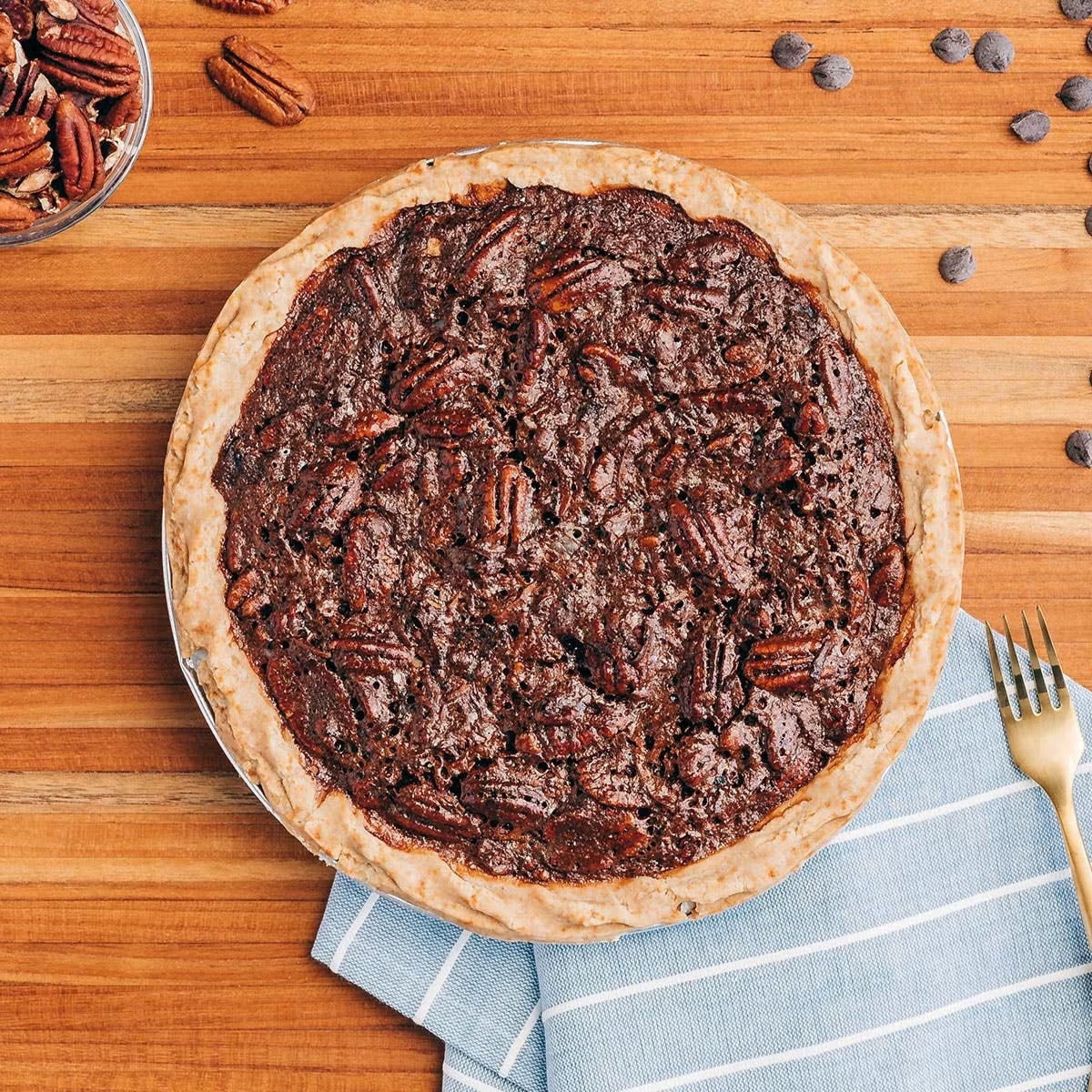 German Chocolate Pecan Pie