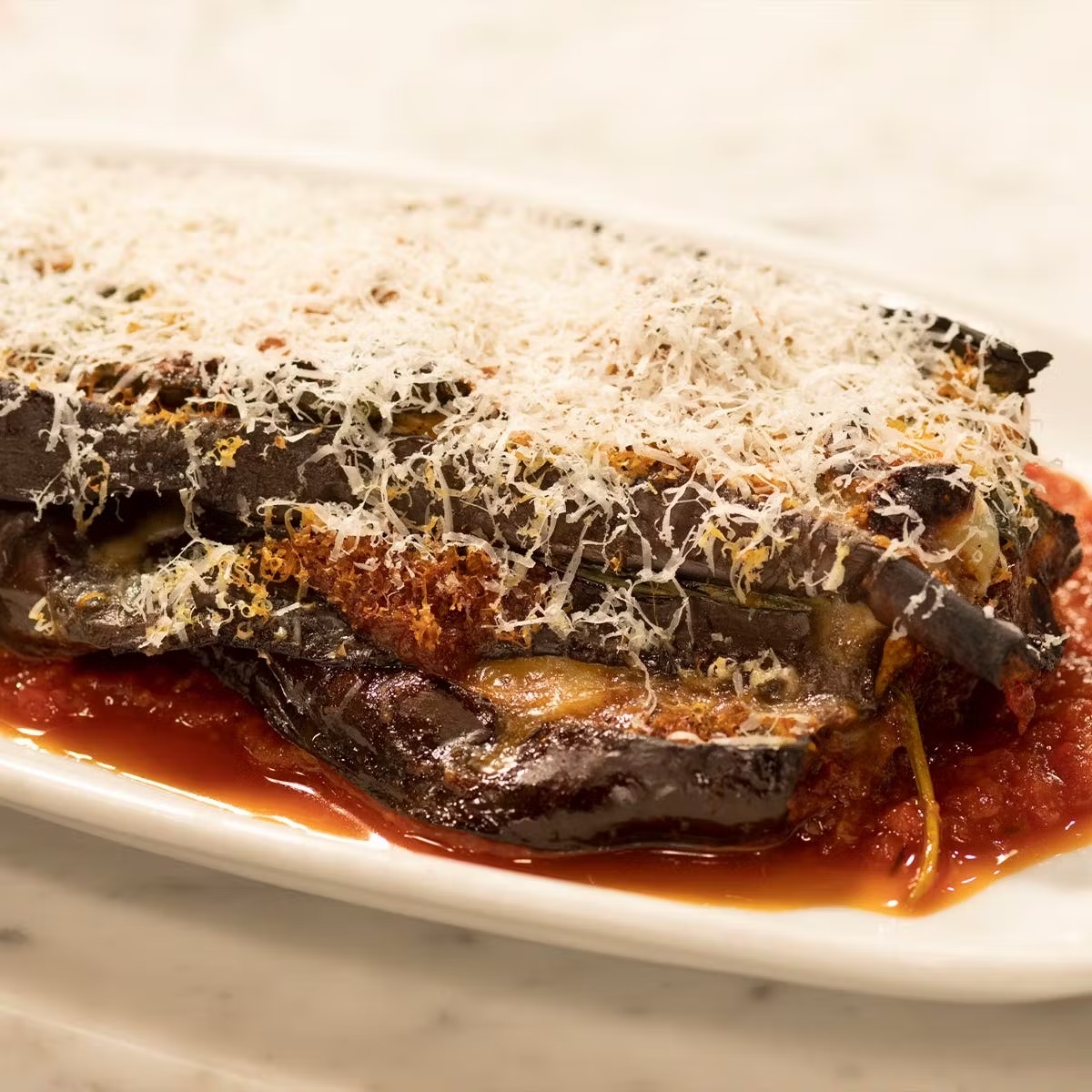 Melanzane alla Parmigiana for 4