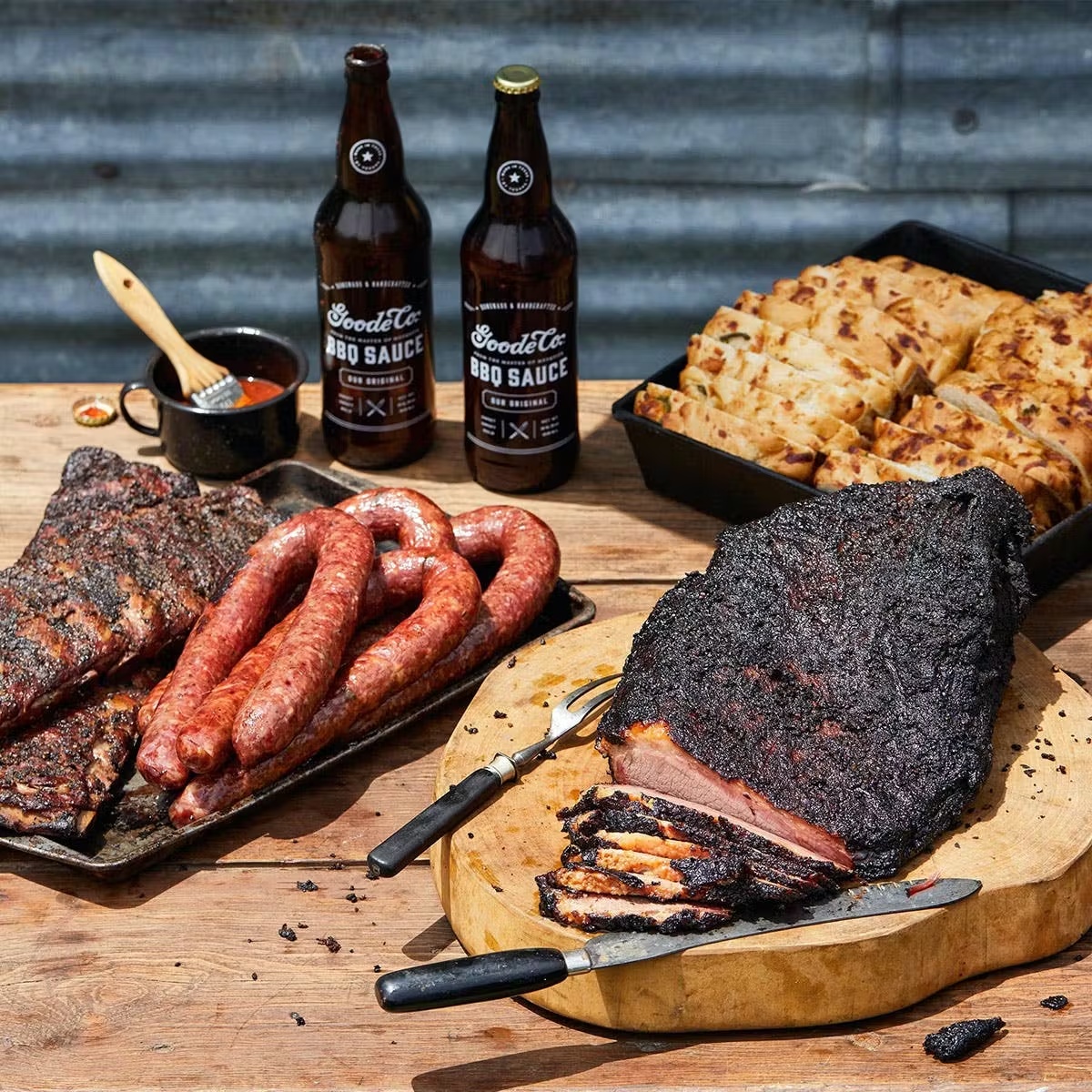 Davy Crockett Smoked Meats Feast