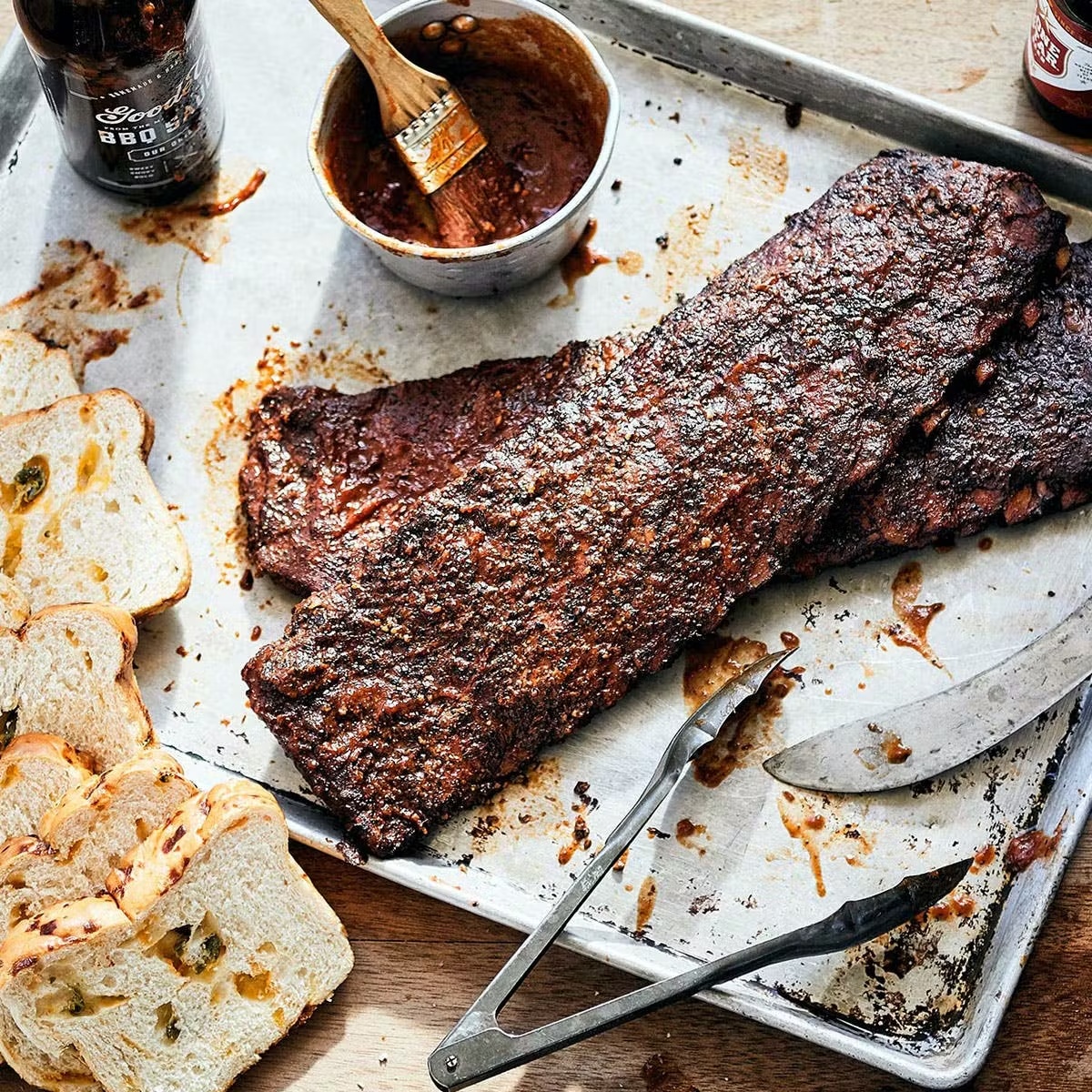 Slow Smoked BBQ Ribs Dinner
