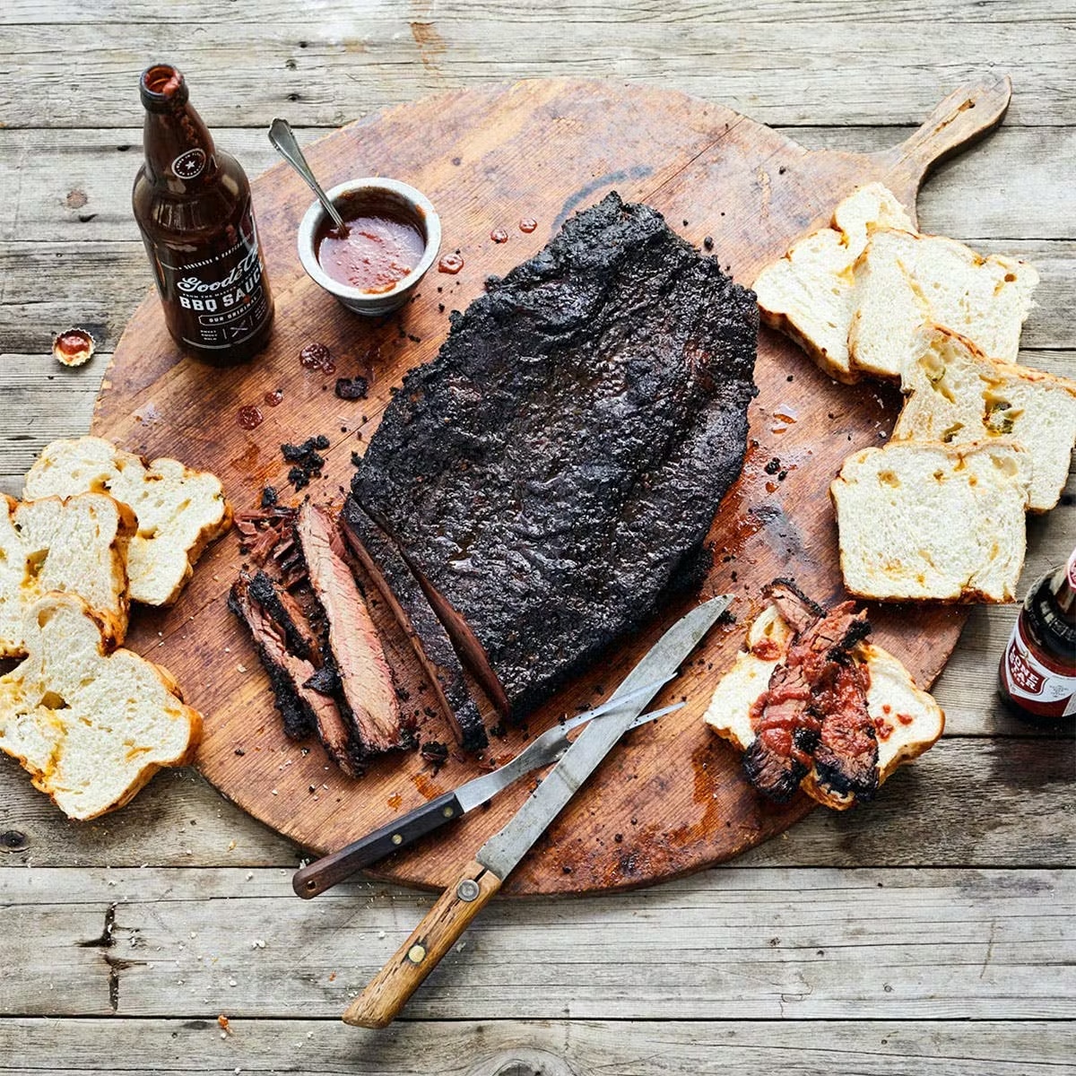 Classic Mesquite Smoked Brisket Feast