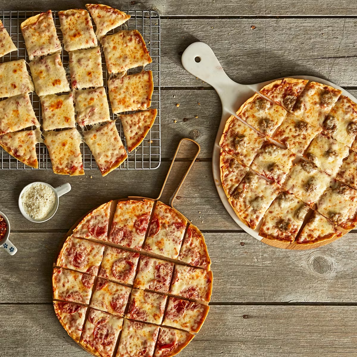 4 Lou Malnati's Thin Crust Pizzas
