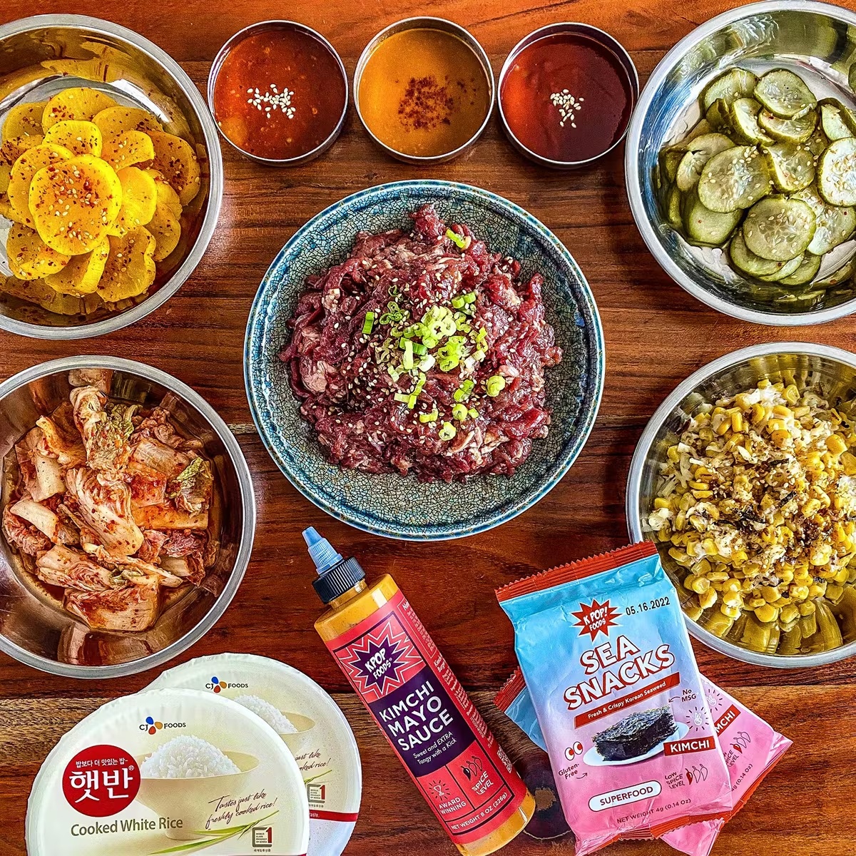 Bulgogi Korean BBQ Kit for 2-4