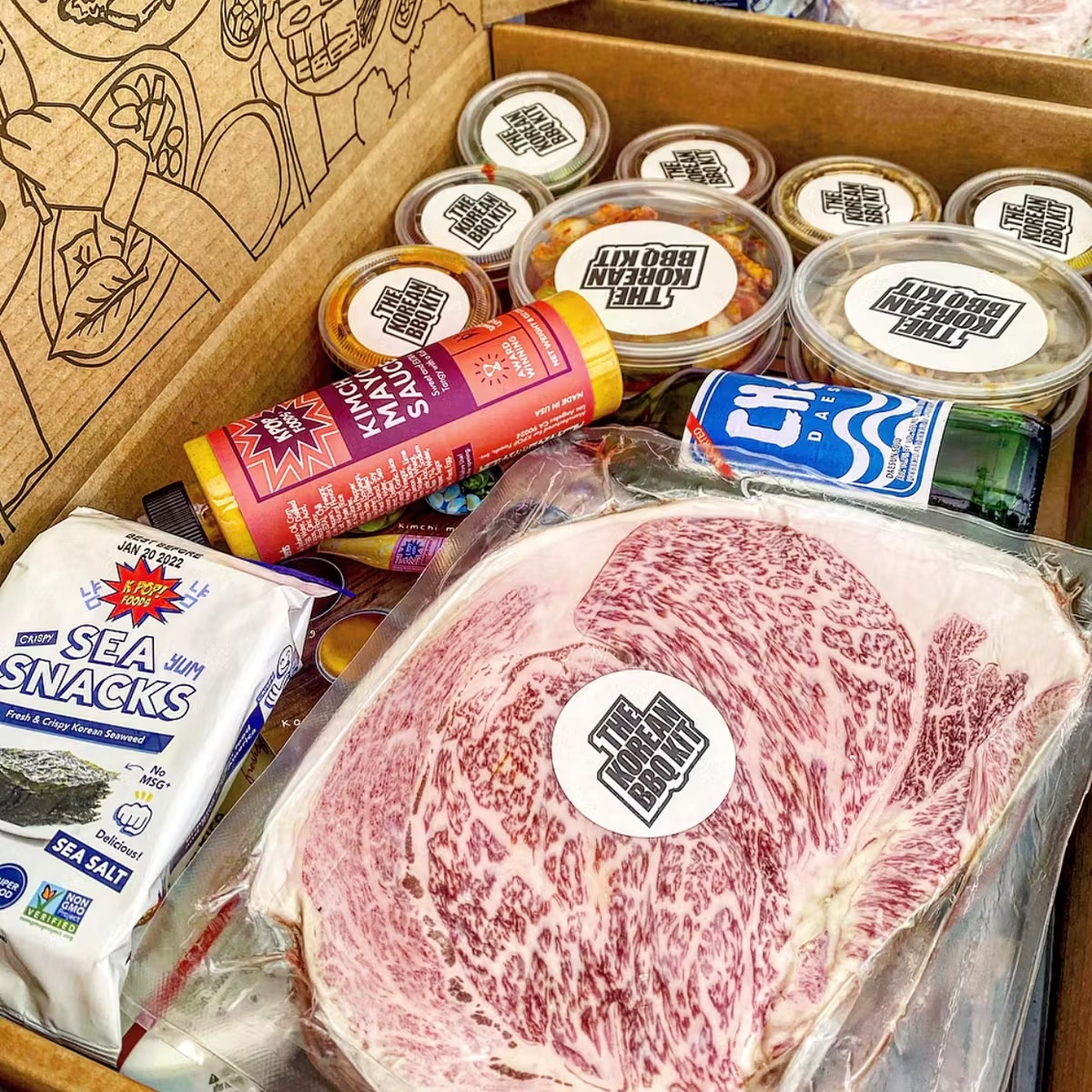 Wagyu Korean BBQ Kit for 2