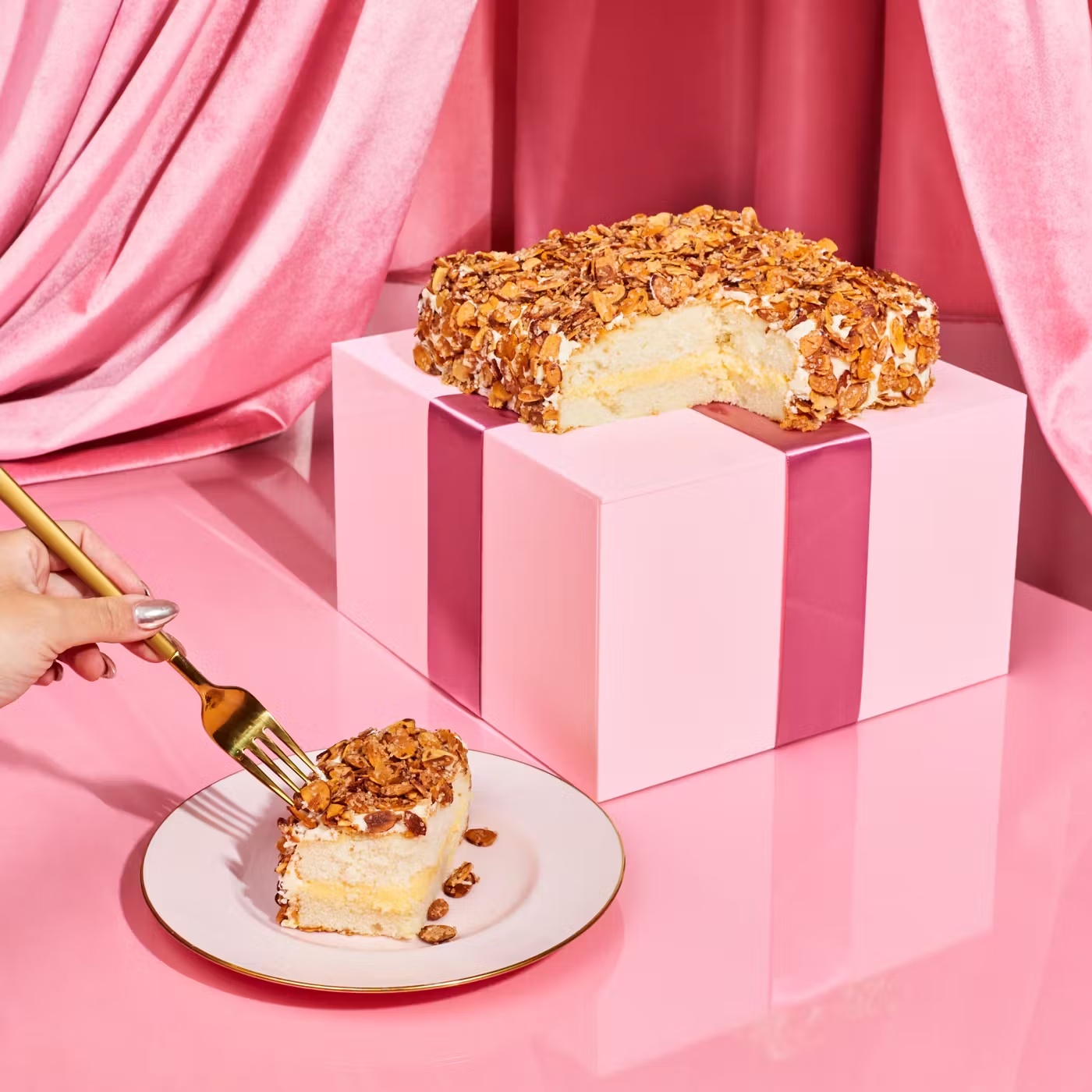 Burnt Almond Torte