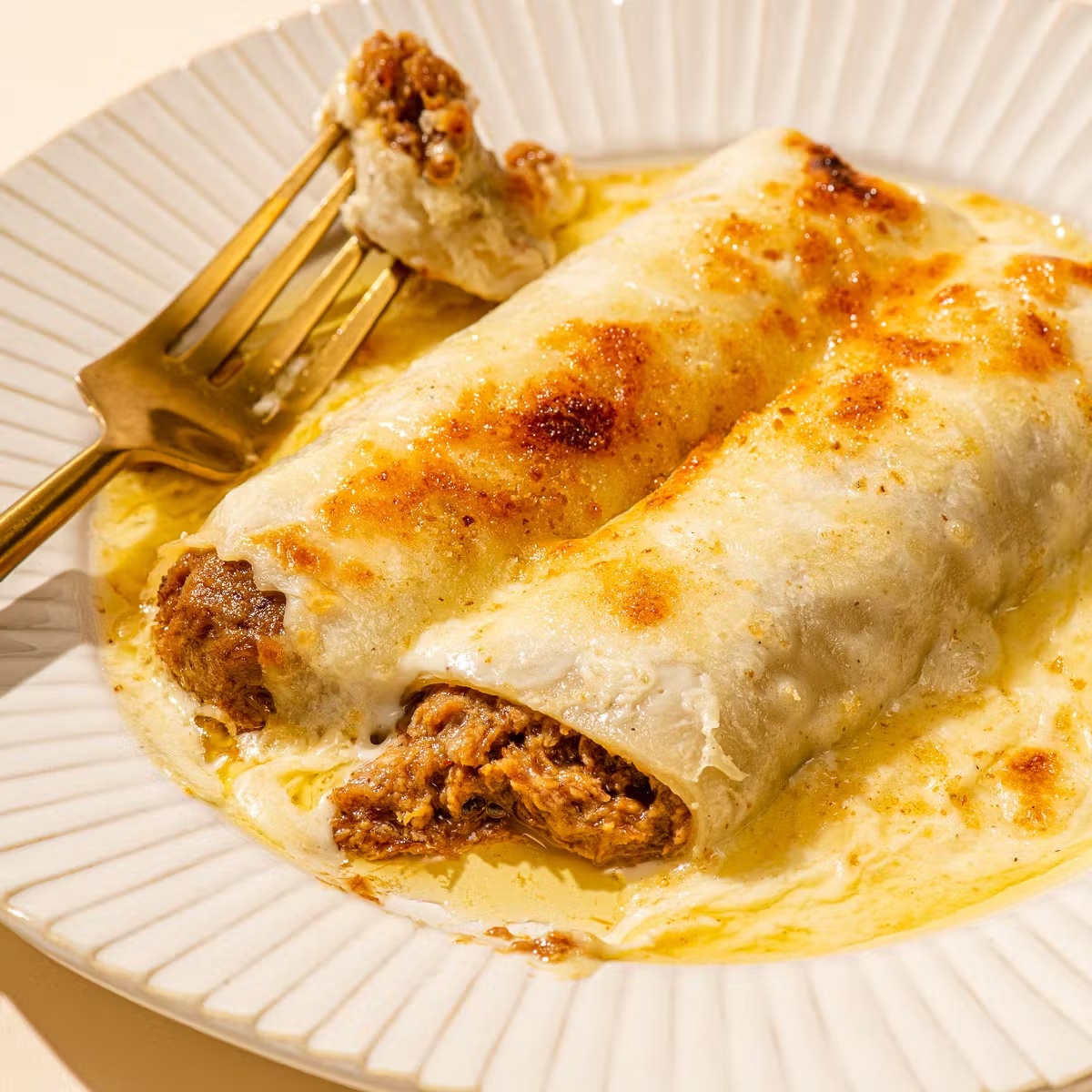Chicken, Pork, & Duck Foie Gras Canelones for 4-6