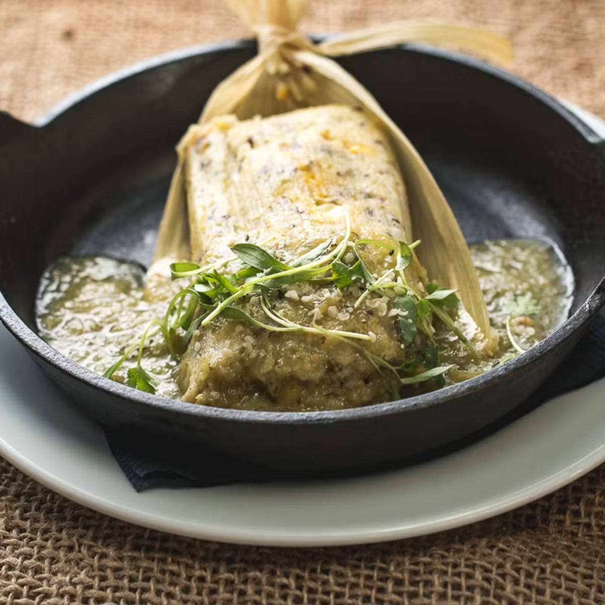 Chicken Tomatillo Tamales