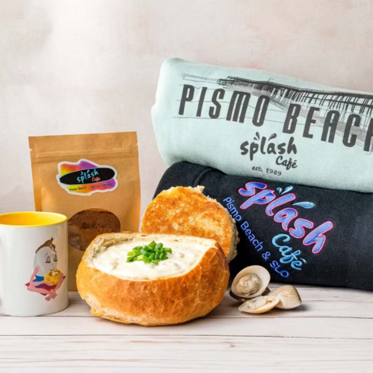 GIANT Bread Bowl + Clam Chowder Gift Pack