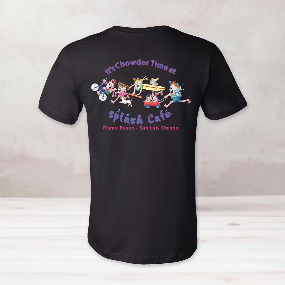 Black "Clam People" T-Shirt