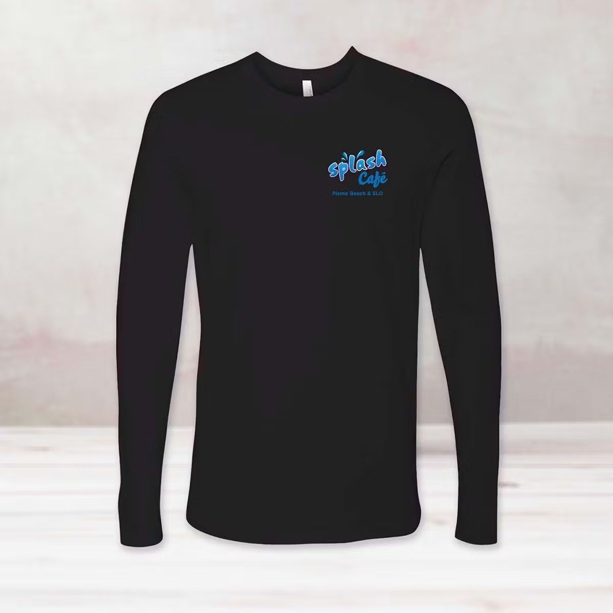 Black "Clam People" Long Sleeve Shirt
