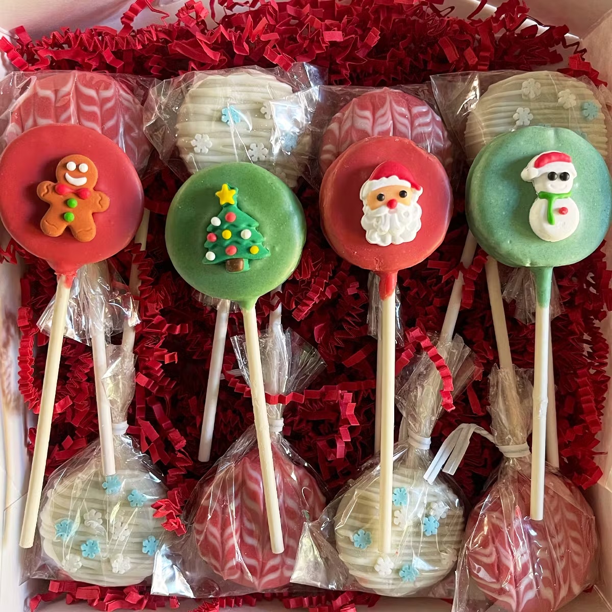 Christmas Cake Pops - 12 Pack