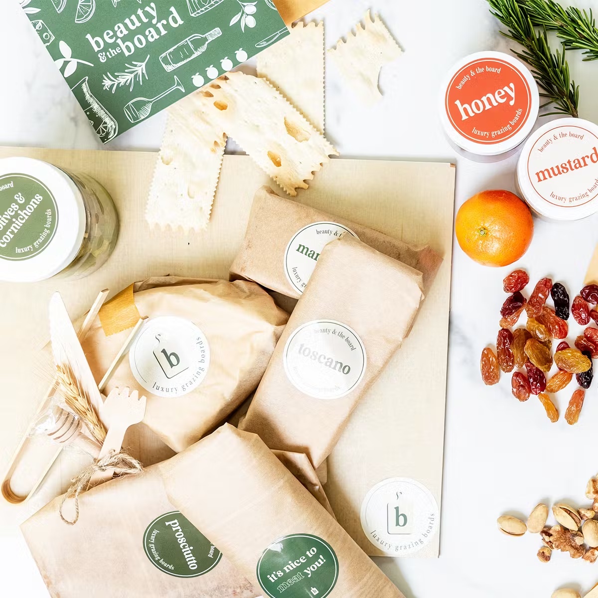 Premium Cheese & Charcuterie Board Kit for 8-12