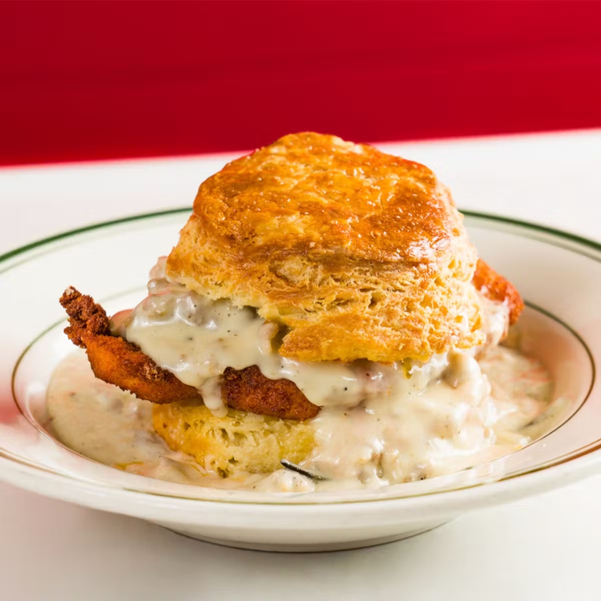 Gravy Smothered Chicken Biscuits Kit - 4 Pack
