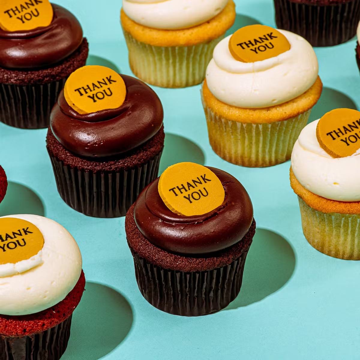 "Thank You" Cupcake Dozen