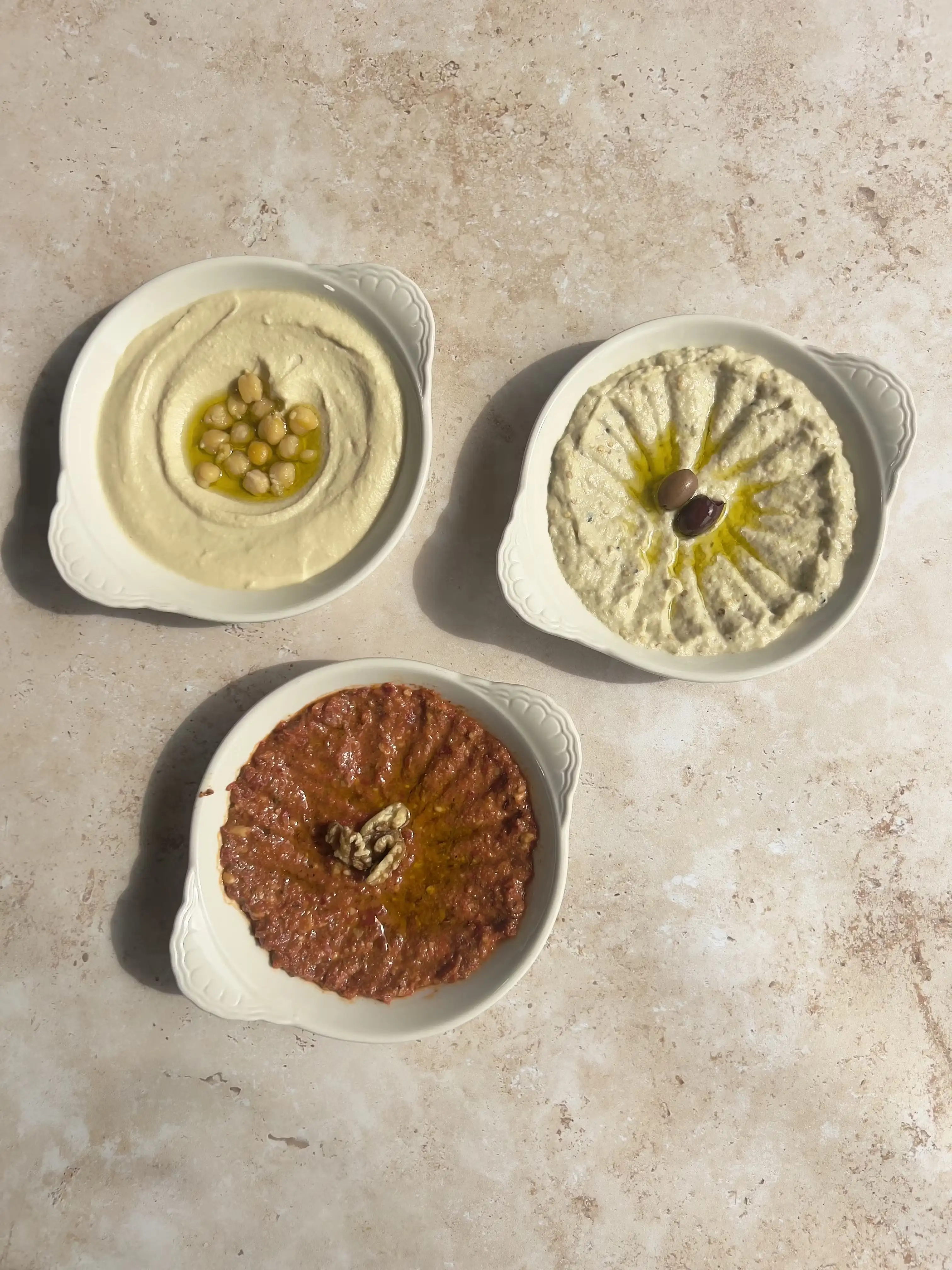 Signature Mezze Trio for 4