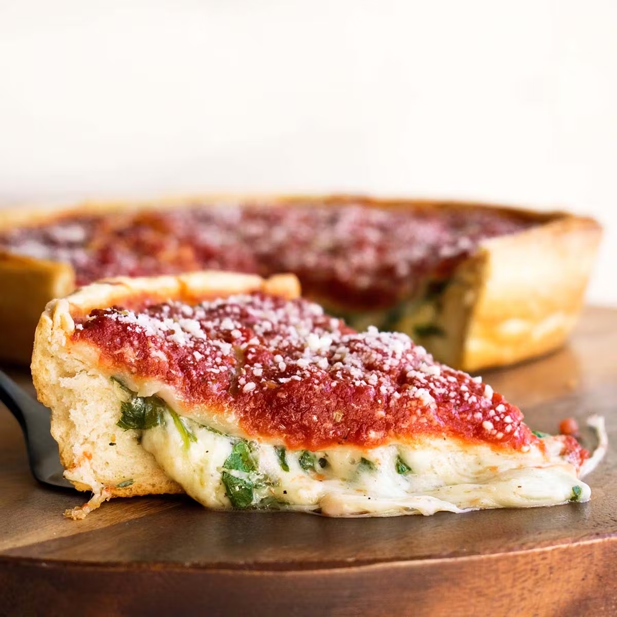 Spinach Chicago Stuffed Pizza - 2 Pack