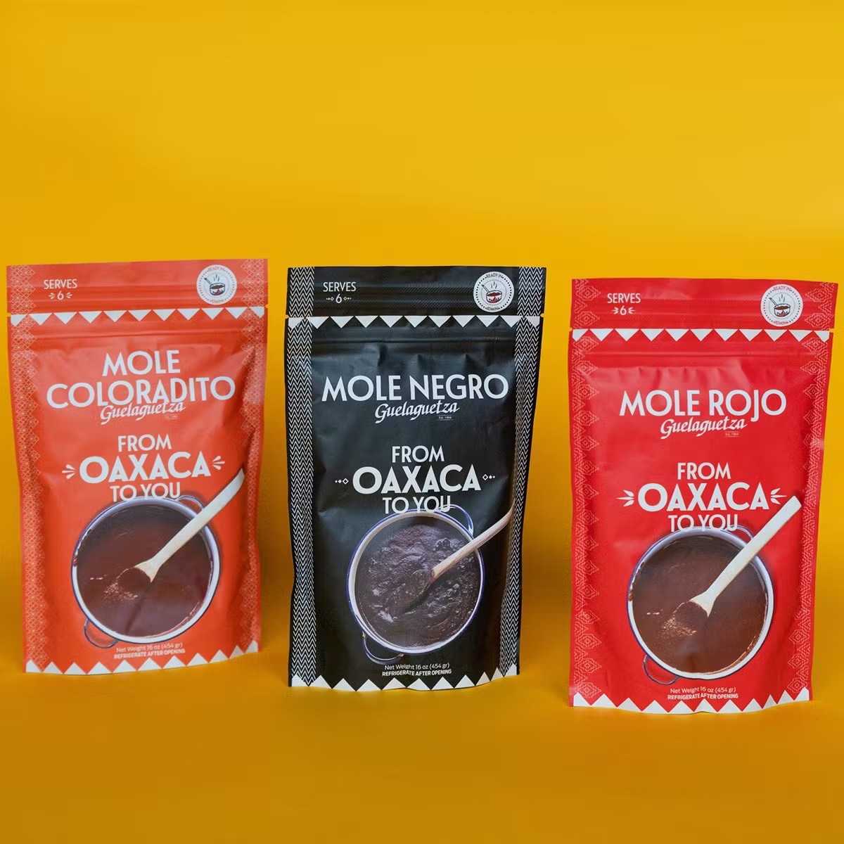 Mole Sauce Starter Sampler - 3 Pack (Vegan)