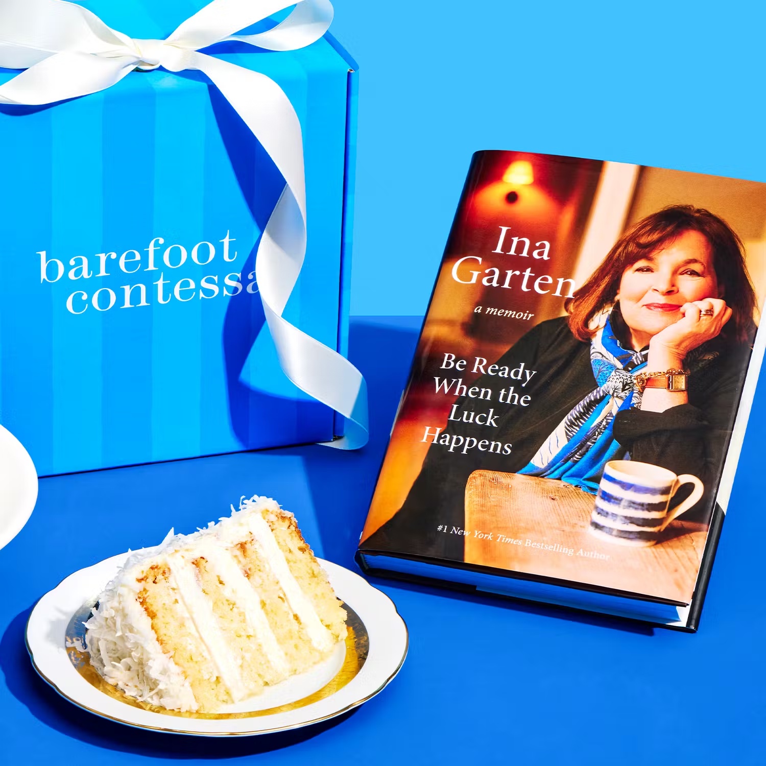 Ina's Coconut Cake & Memoir Gift Set