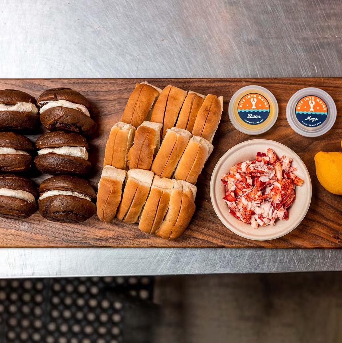 Mini Lobster Rolls + Whoopie Pies Family Pack for 6