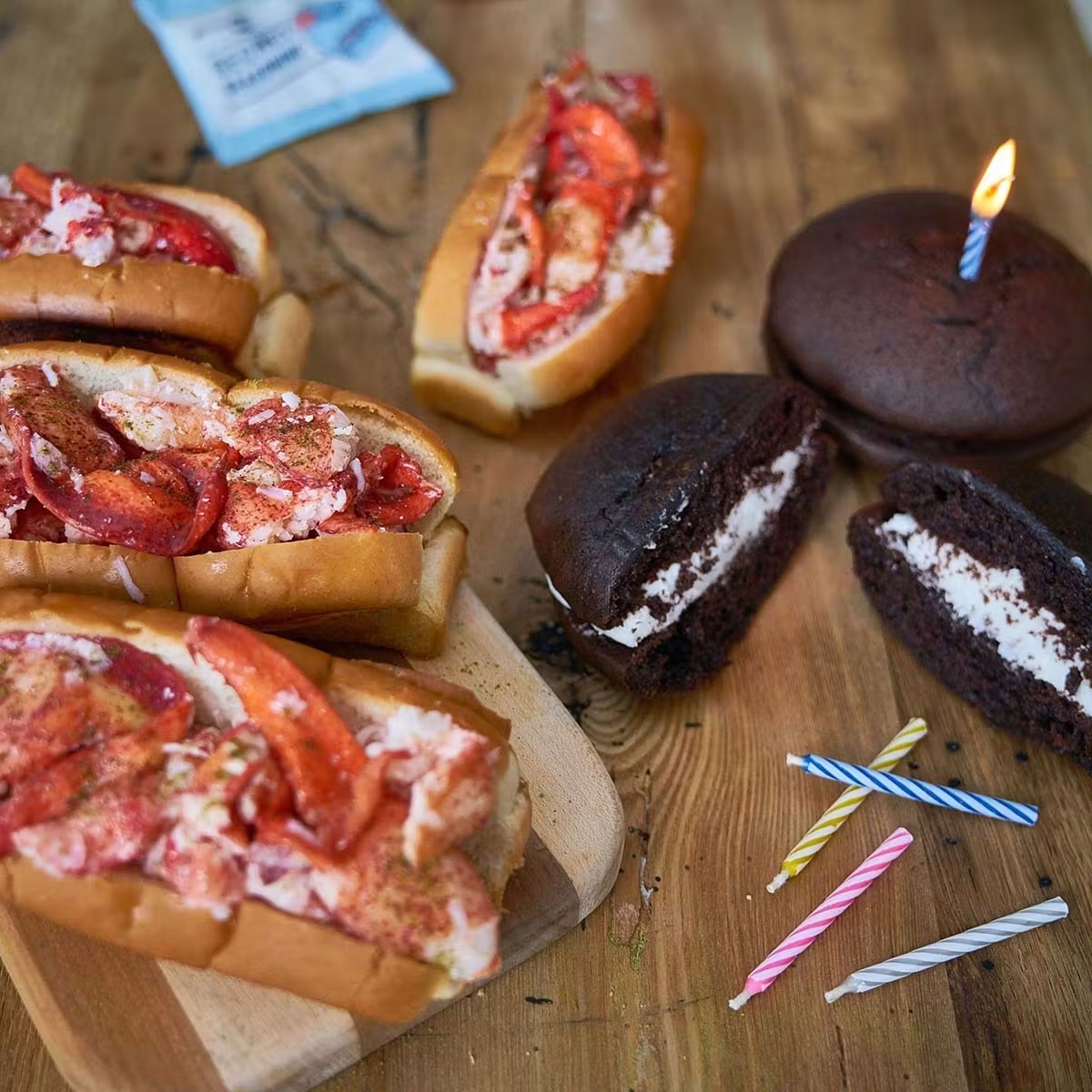 Lobster Roll + Whoopie Pie Birthday Gift Pack  (Frozen)