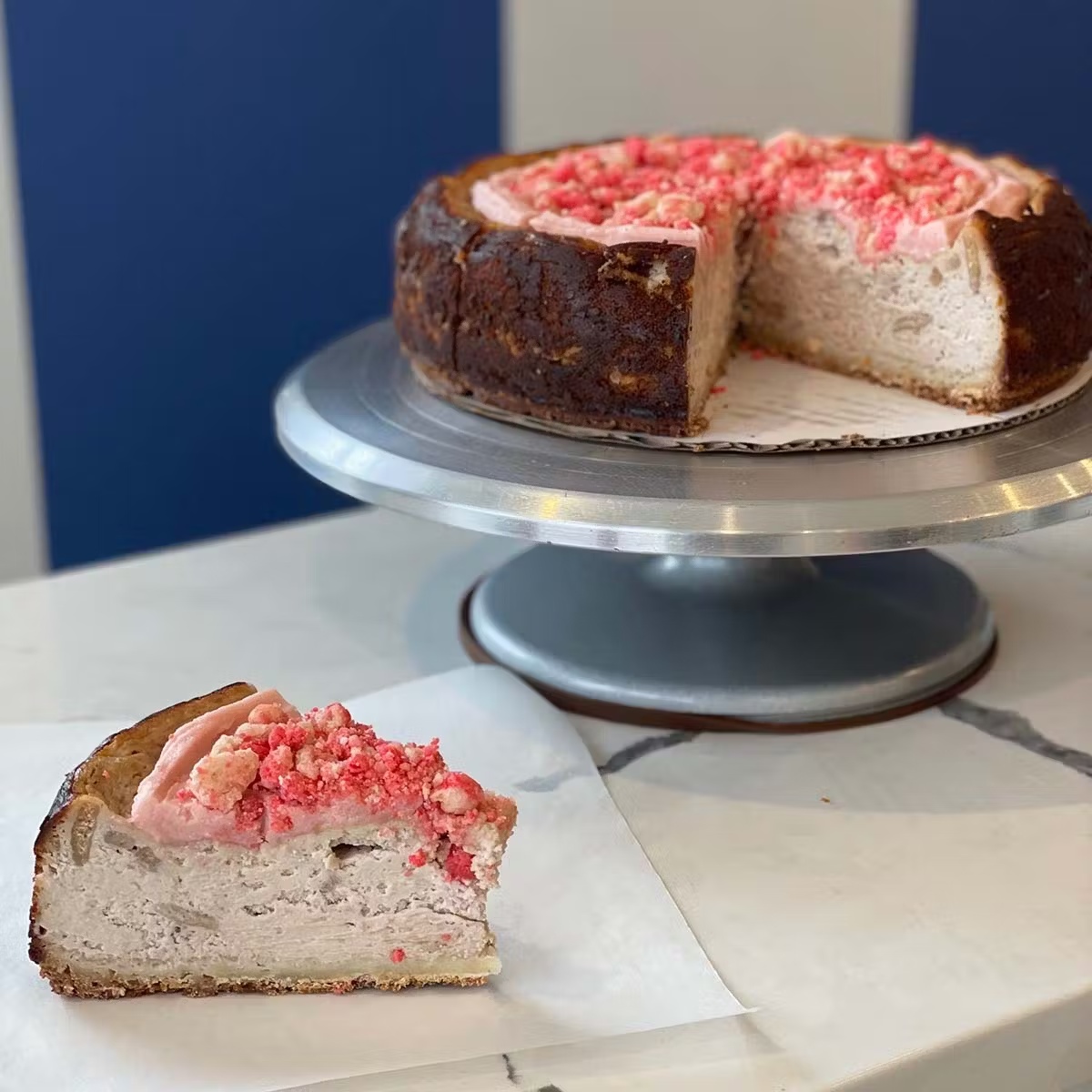 Strawberry Shortcake Cheesecake