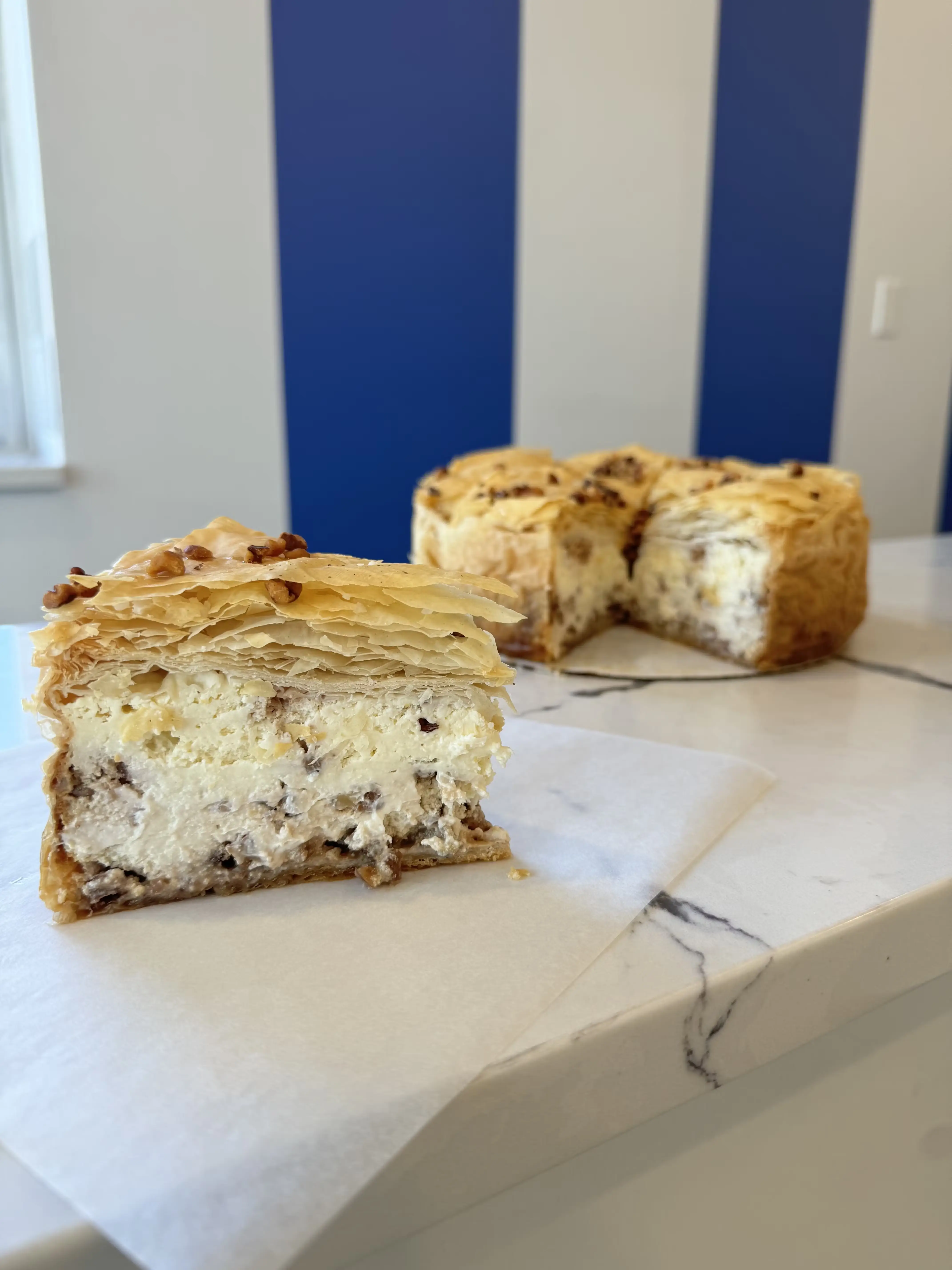 "Tommy's Diner" Baklava Cheesecake