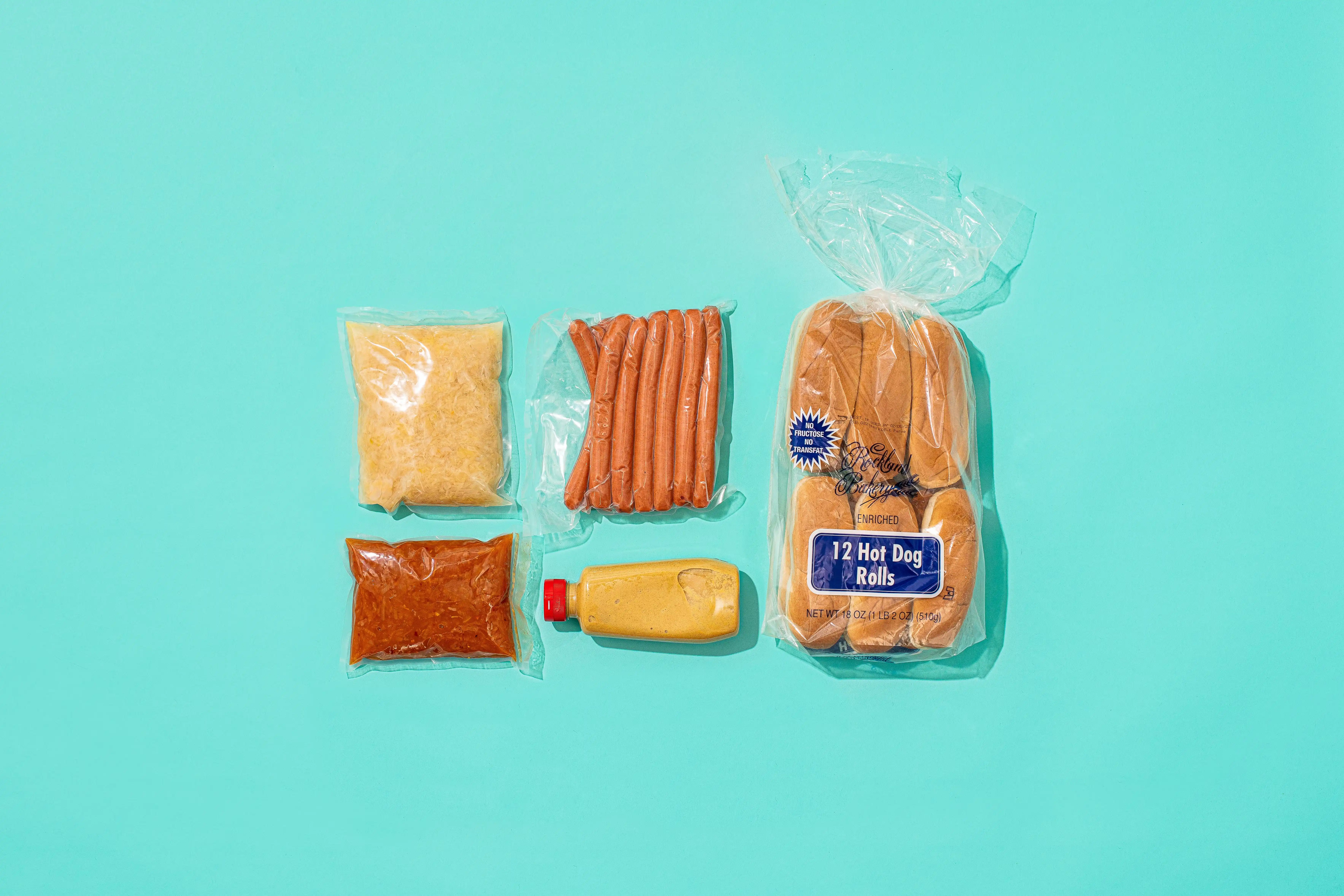 New York Hot Dog Kit - 12 Pack