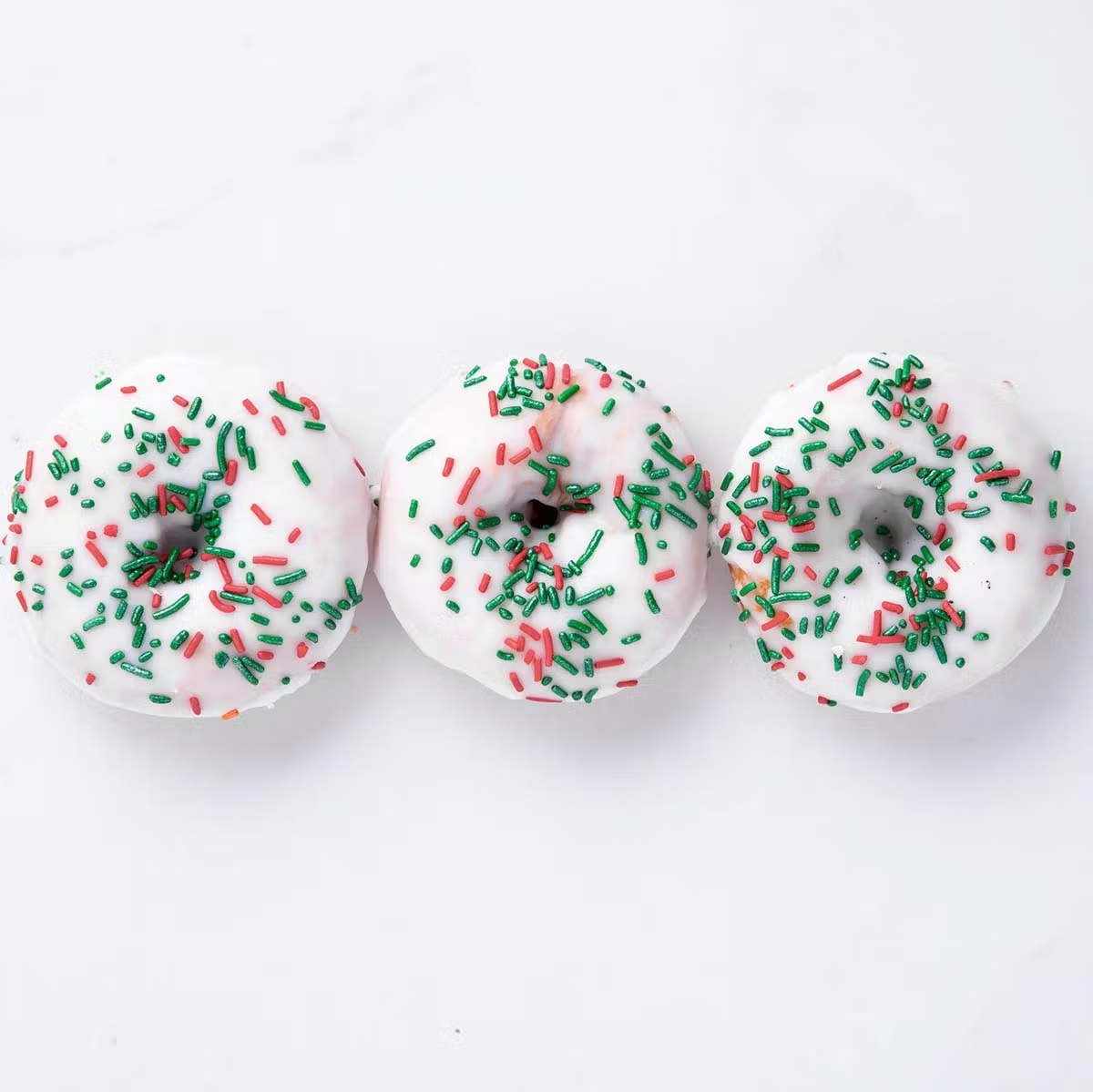Christmas Cake Donuts