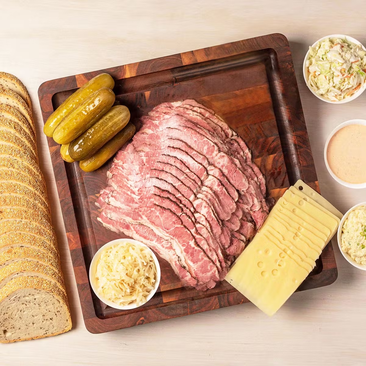Pastrami Reuben Sandwich Kit - 8 Pack