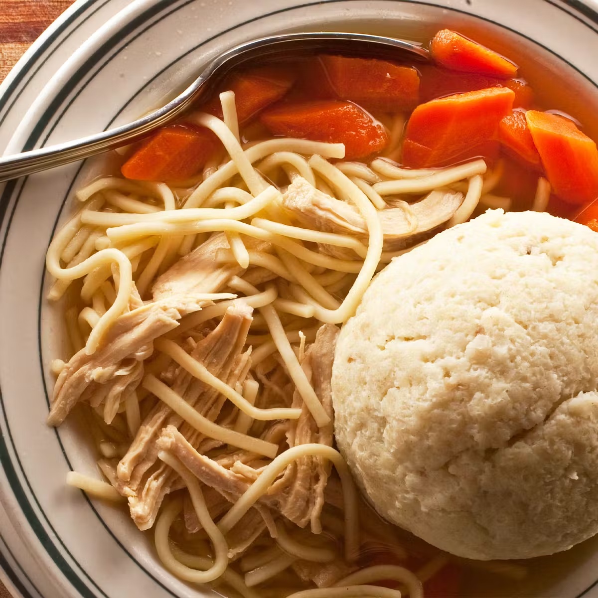 Matzo Ball Soup for 4