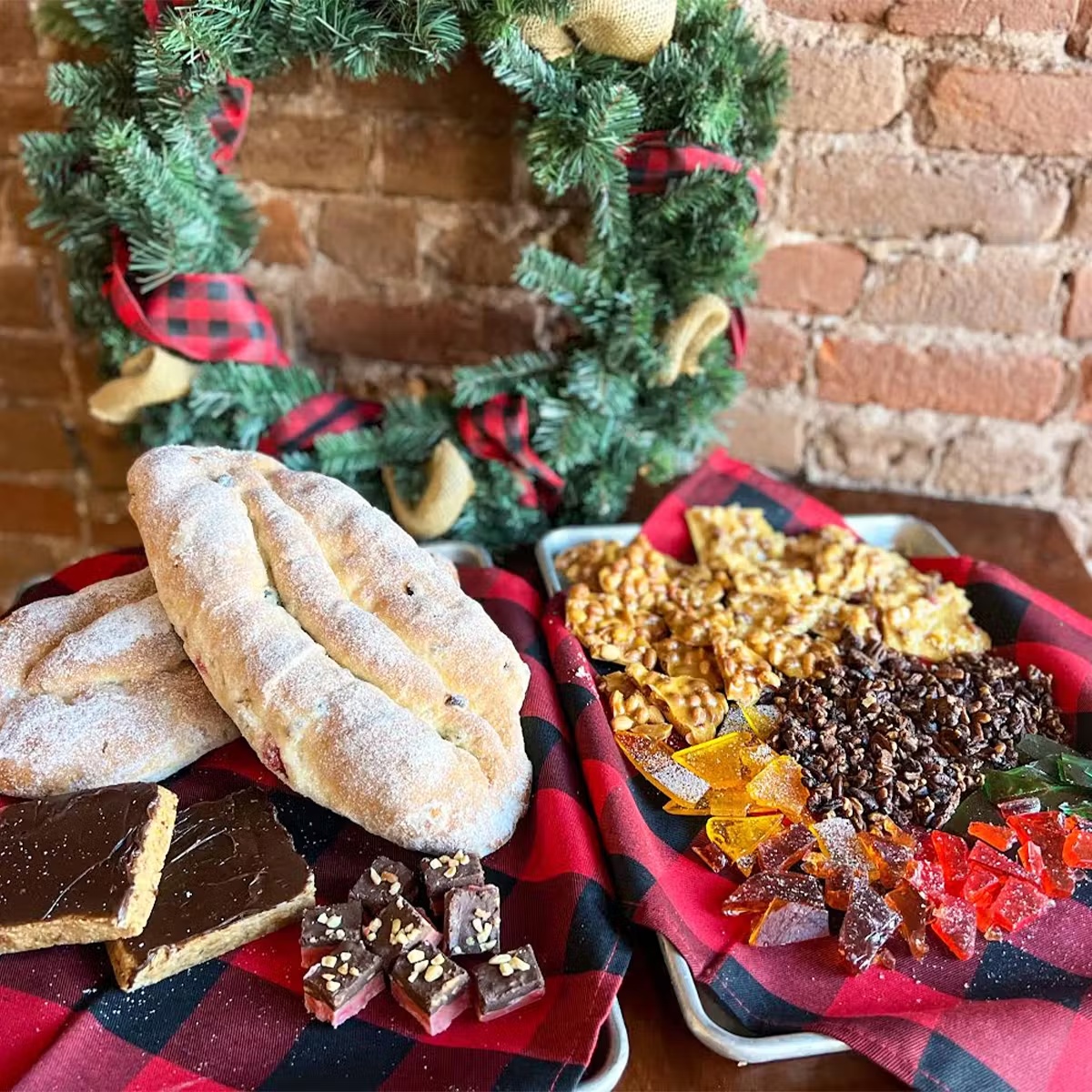 Holiday Bakery + Candy Box for 12
