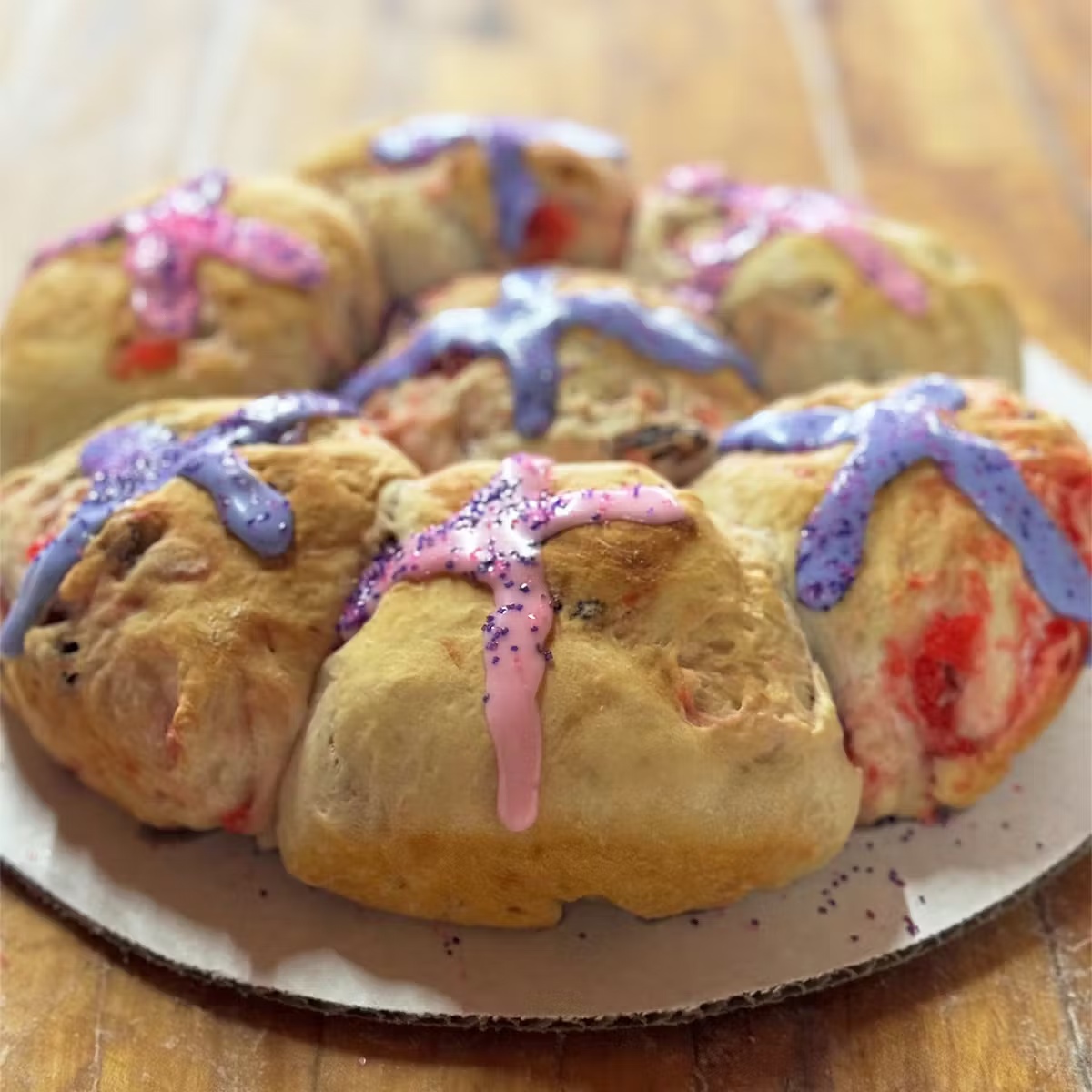 Easter Hot Cross Buns - 14 Pack
