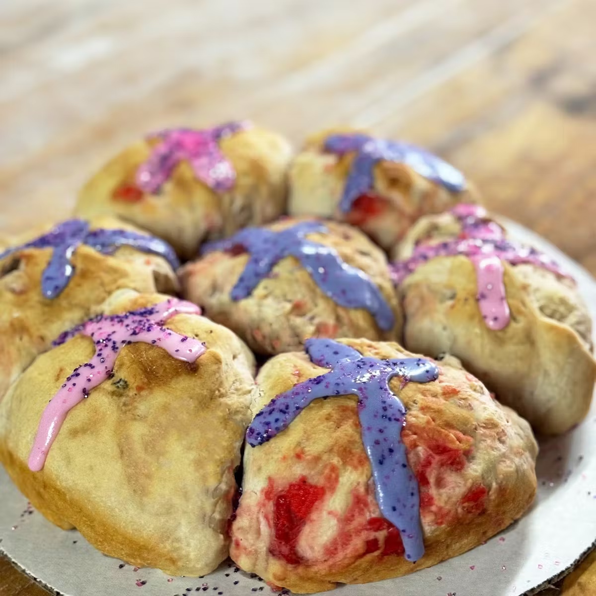 Easter Hot Cross Buns - 14 Pack