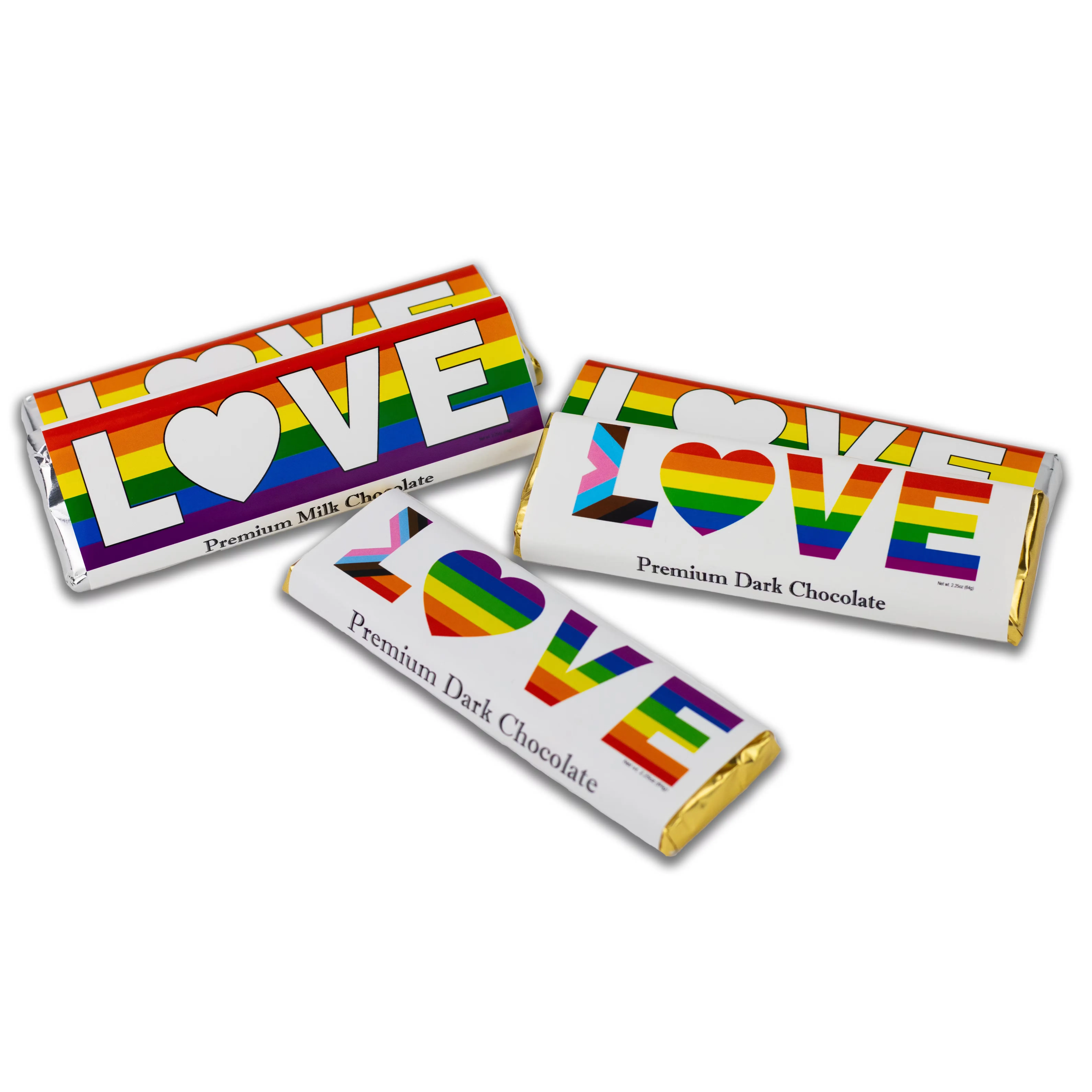 Pride "Love" Chocolate Bars - 8 Pack