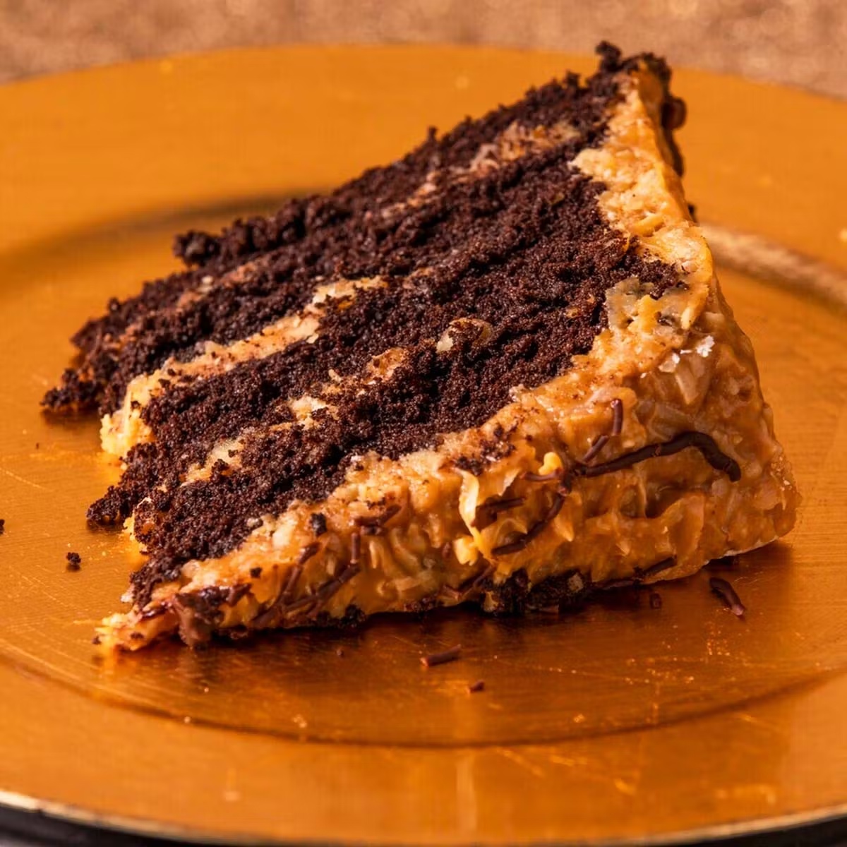 German Chocolate 4-Layer Cake