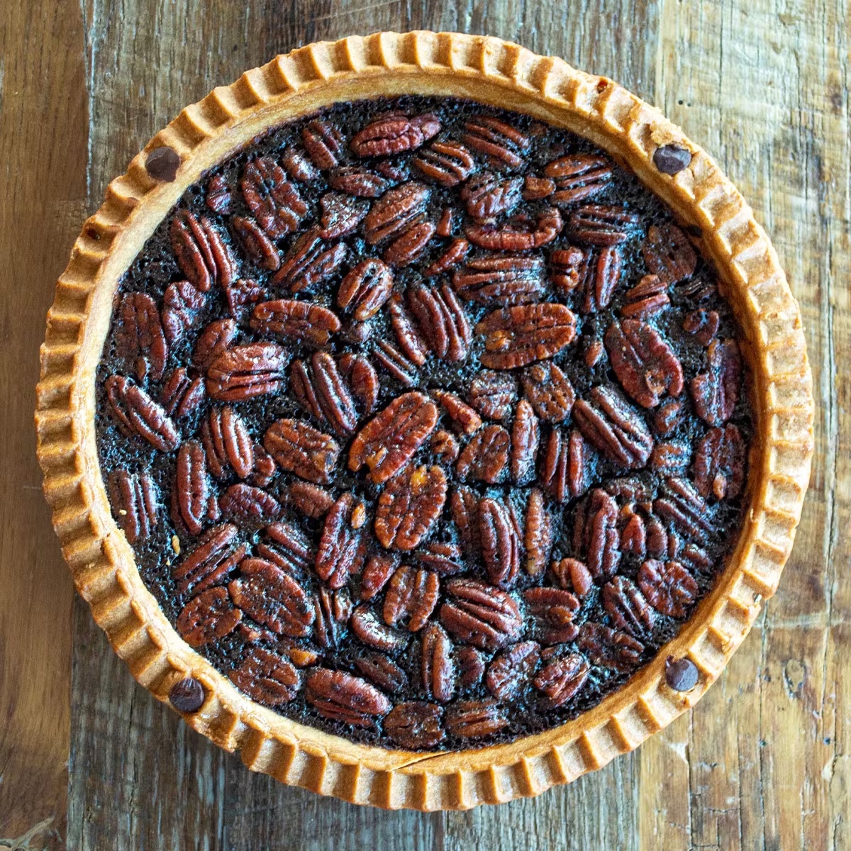 Texas Fudge Pecan Pie