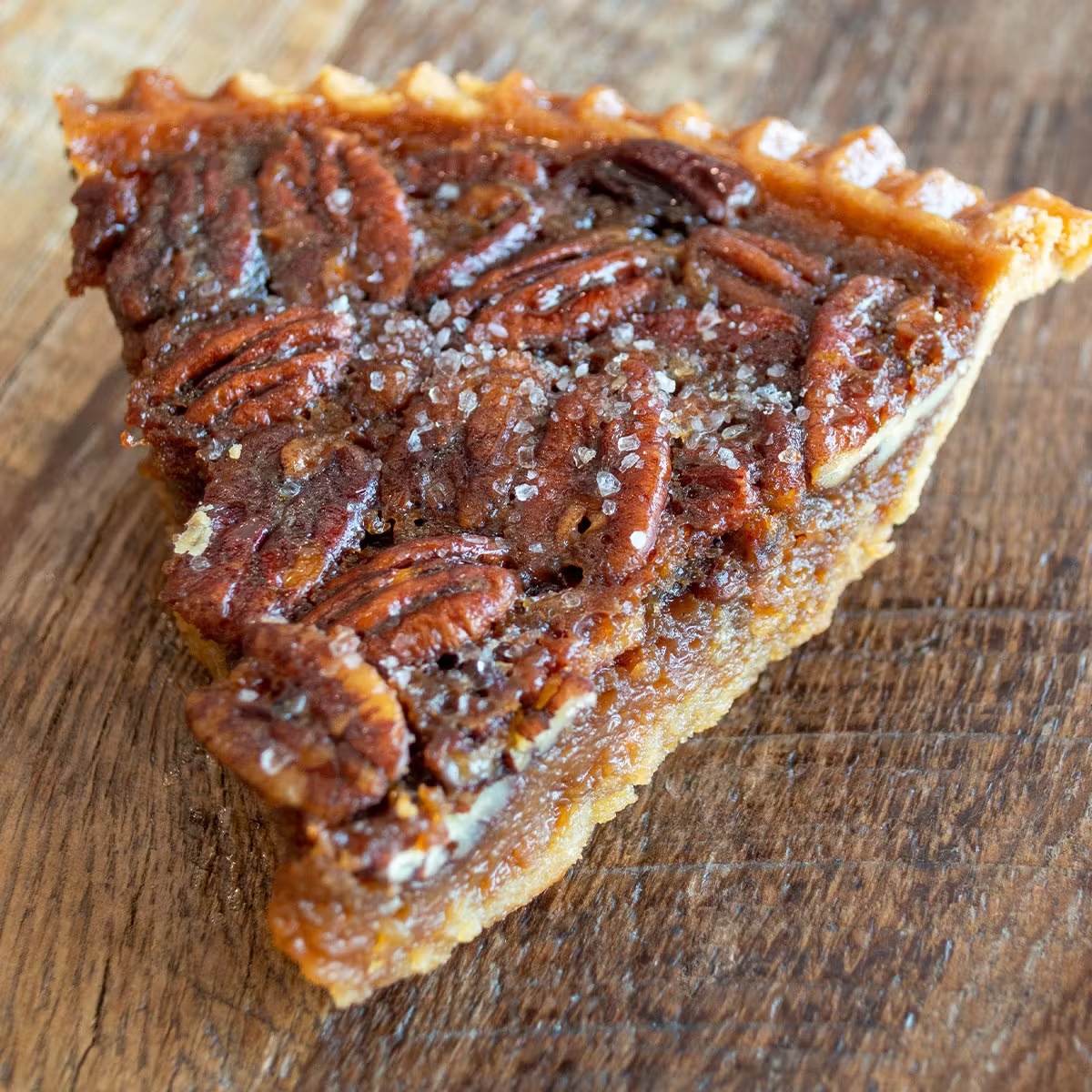 Salted Caramel Pecan Pie