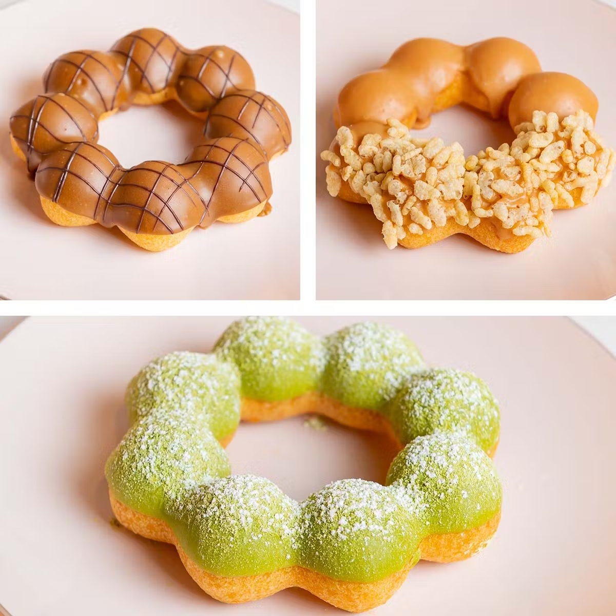 Coffee + Tea-Inspired Mochi Donuts - 12 Pack
