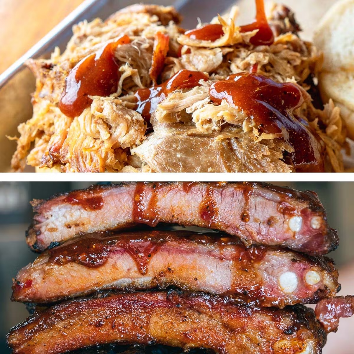 St. Louis Ribs + Pulled Pork Combo for 8-10