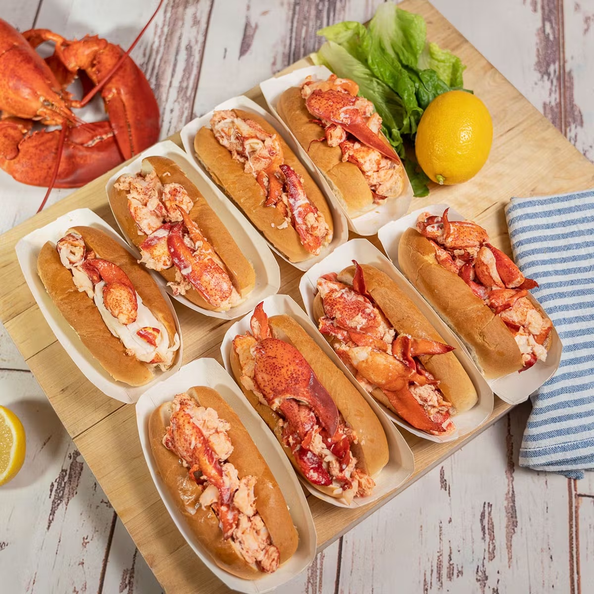 Lobster Roll Kit - 8 Pack (Frozen)