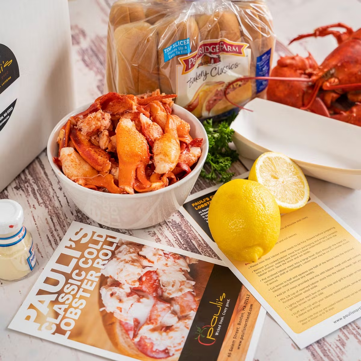 Lobster Roll Kit - 8 Pack (Frozen)