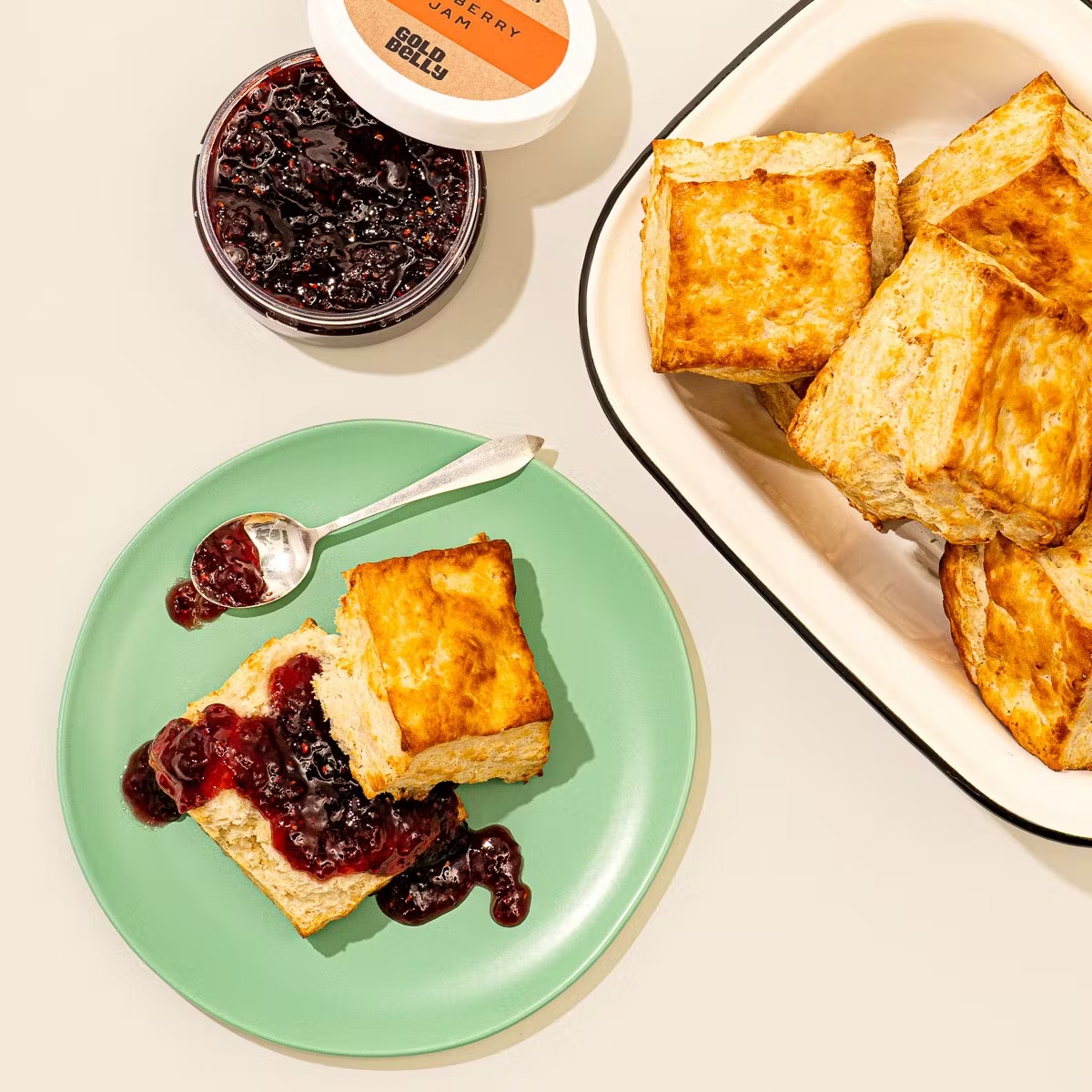 Buttermilk Biscuits & Raspberry Jam Kit for 6-8