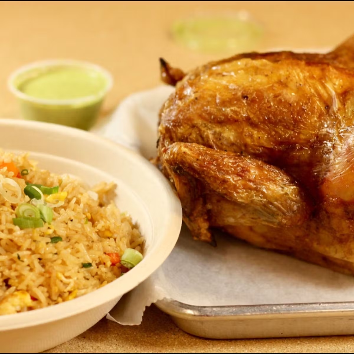 Peruvian Chicken + âChaufaâ Fried Rice Dinner Kit for 4