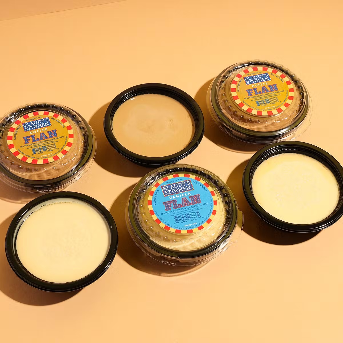 Mini Flan Sampler - 6 Pack