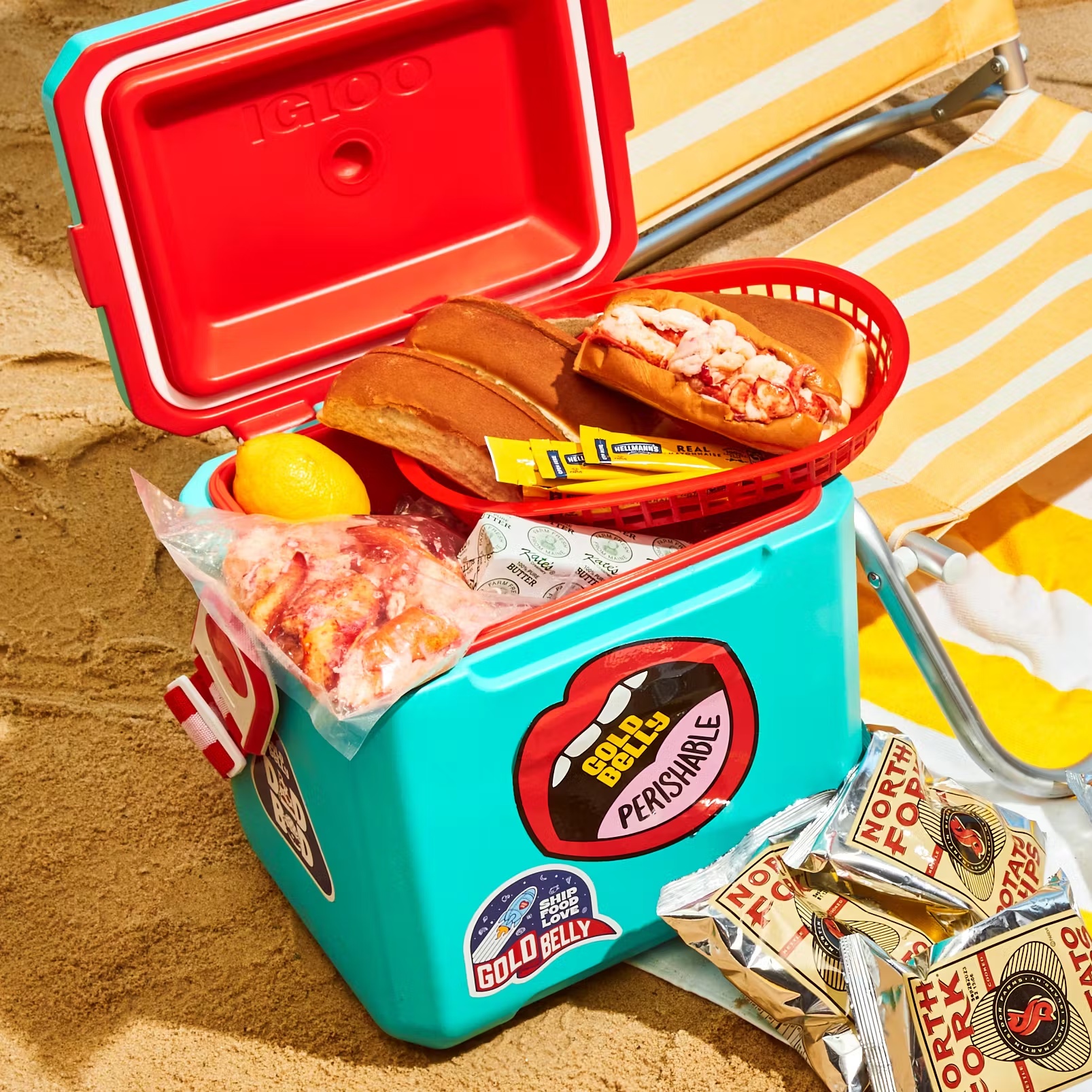 Classic Lobster Roll Kit - 4 Pack