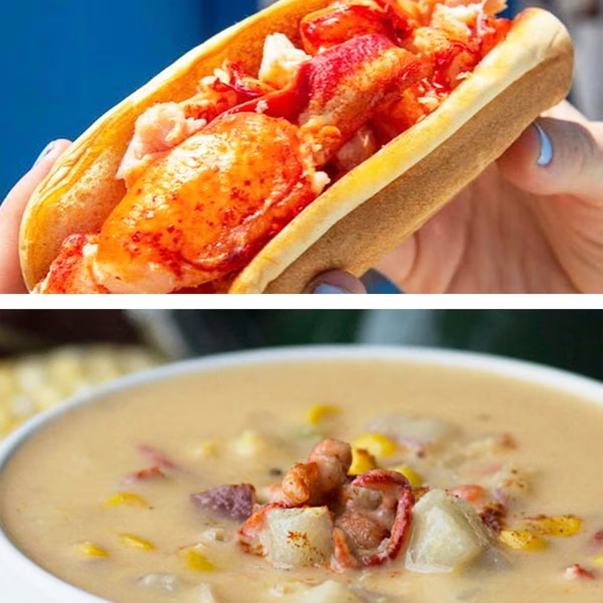 "Hot" Lobster Roll + Chowder Combo Kit for 4