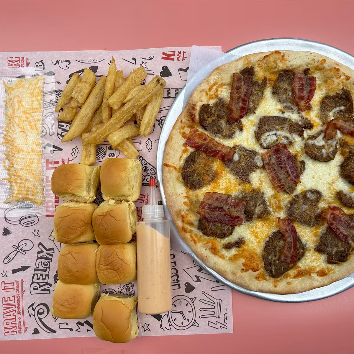 World Famous Cheeseburger Pizza - 2 Pack